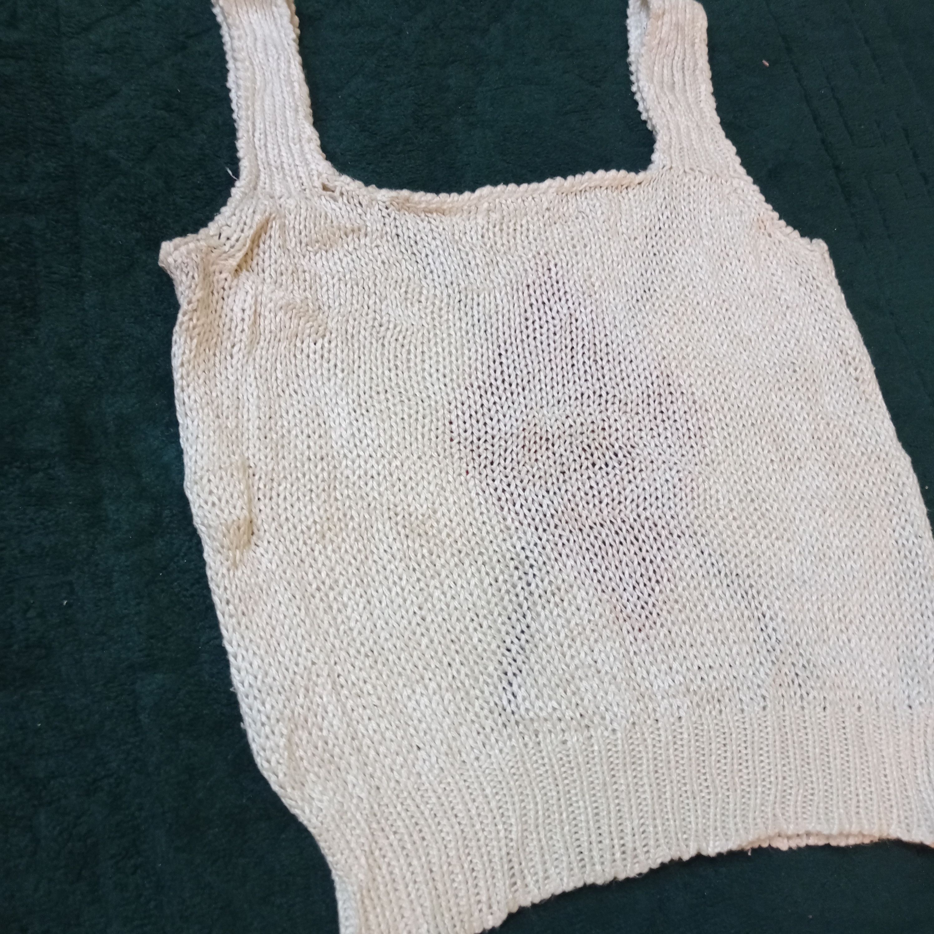 Japanese Brand × Vintage RETRO SLEEVELESS KNITWEAR VINTAGE DESIGN ❌ CUSTOM. Size US S / EU 44-46 / 1 - 5 Thumbnail
