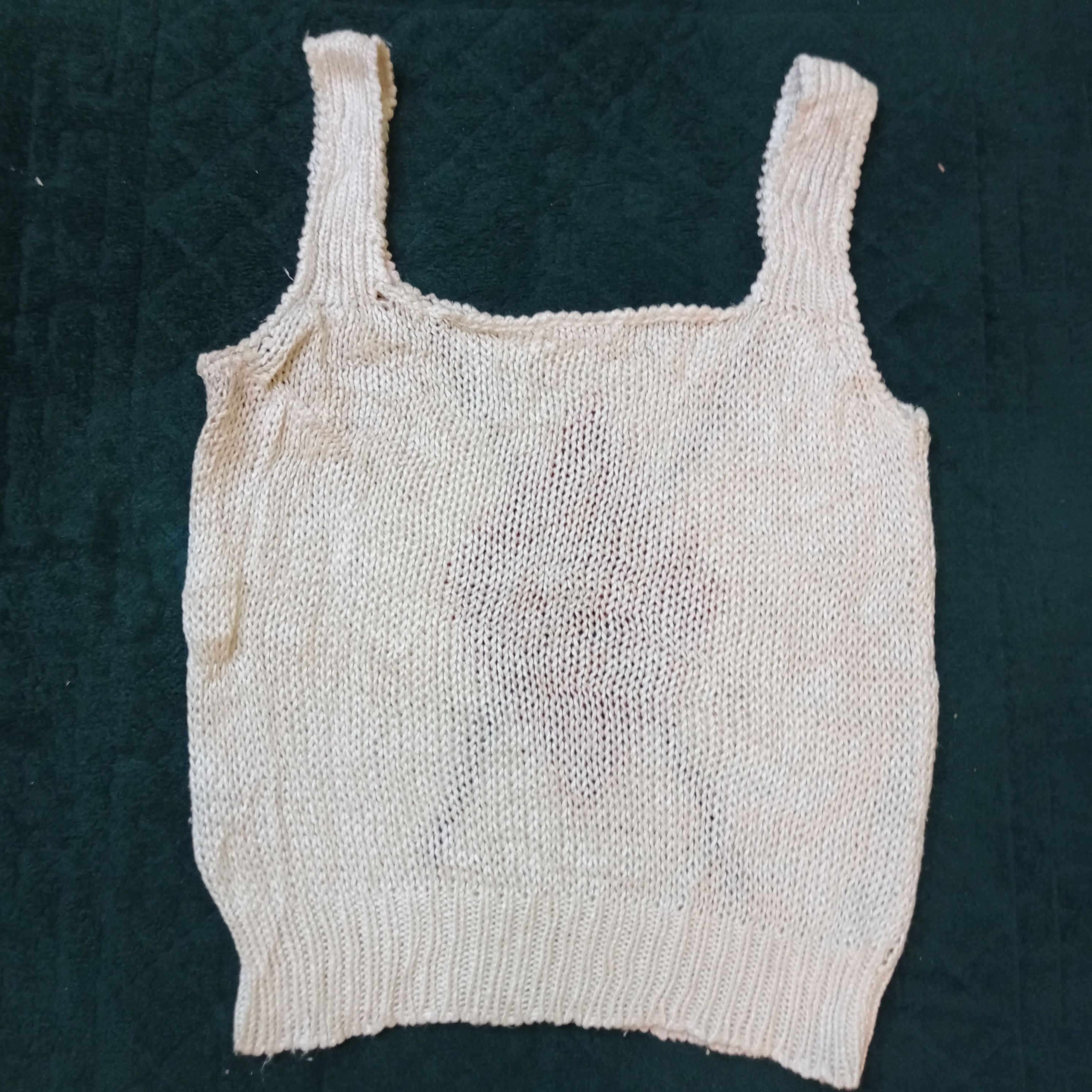 Japanese Brand × Vintage RETRO SLEEVELESS KNITWEAR VINTAGE DESIGN ❌ CUSTOM. Size US S / EU 44-46 / 1 - 4 Thumbnail