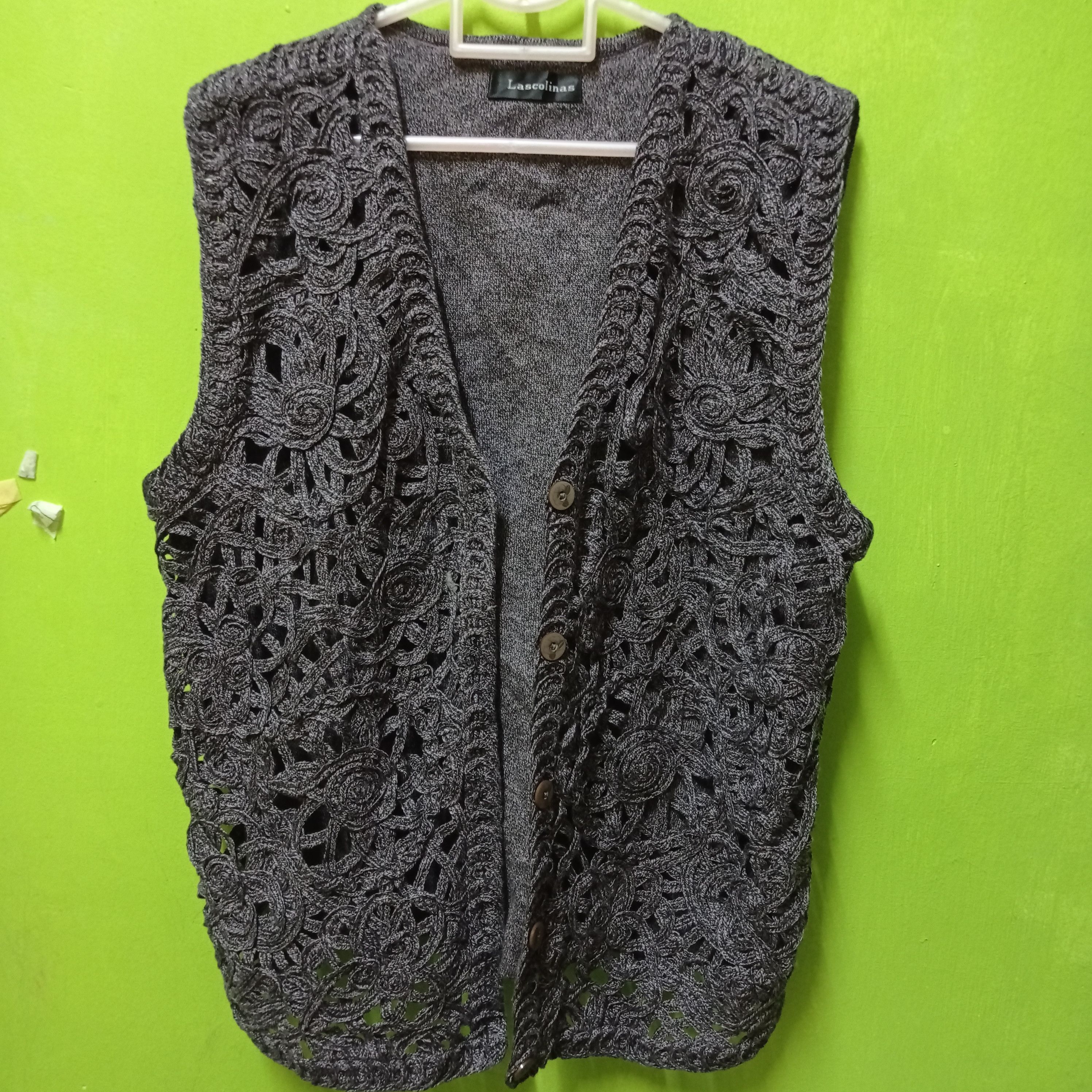 RETRO CROCHET knitwear LASCOLINAS RARE DESIGN