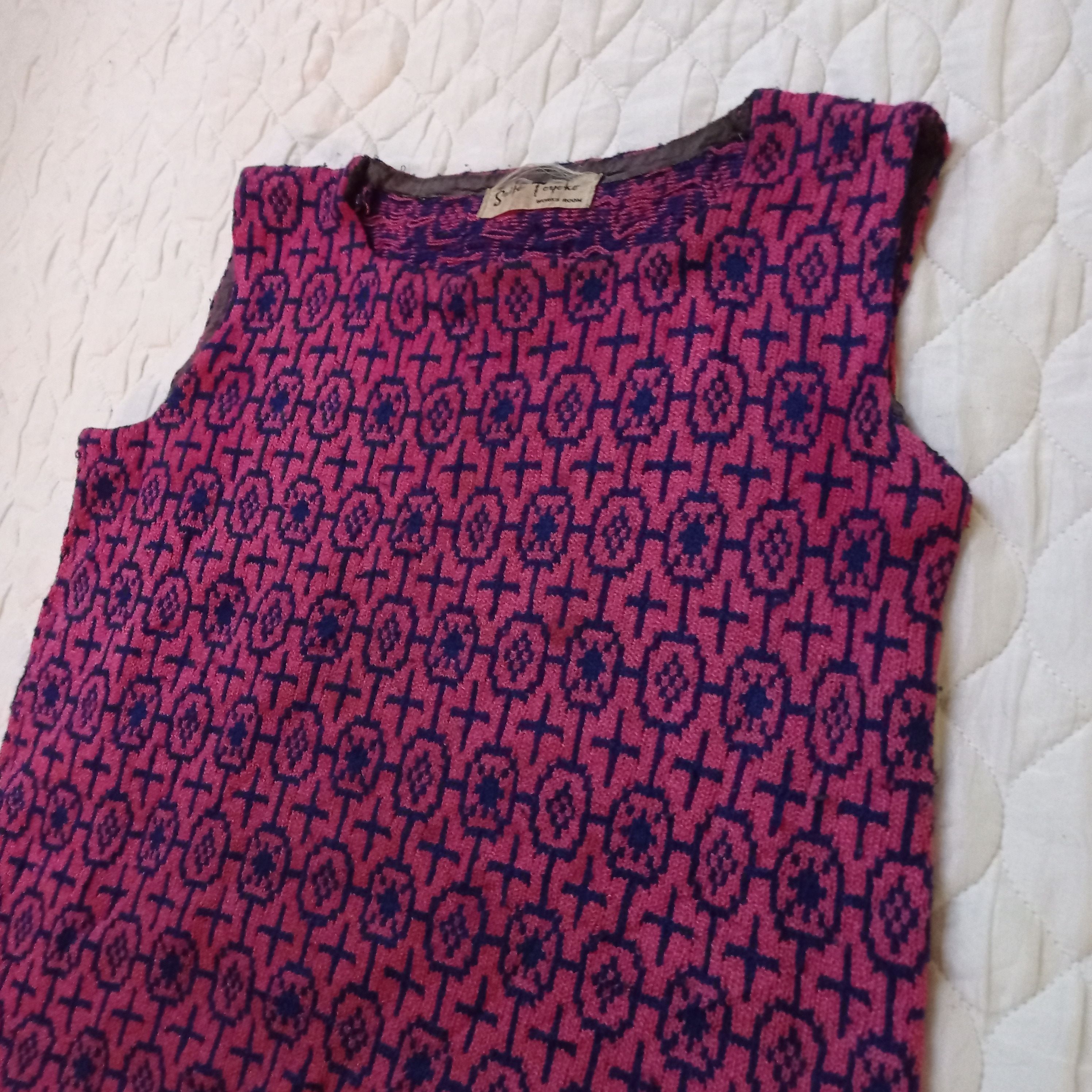 Designer × Japanese Brand RETRO Saito Toyoko Ladies Sleeveless luxury Shirt Size ONE SIZE - 8 Thumbnail
