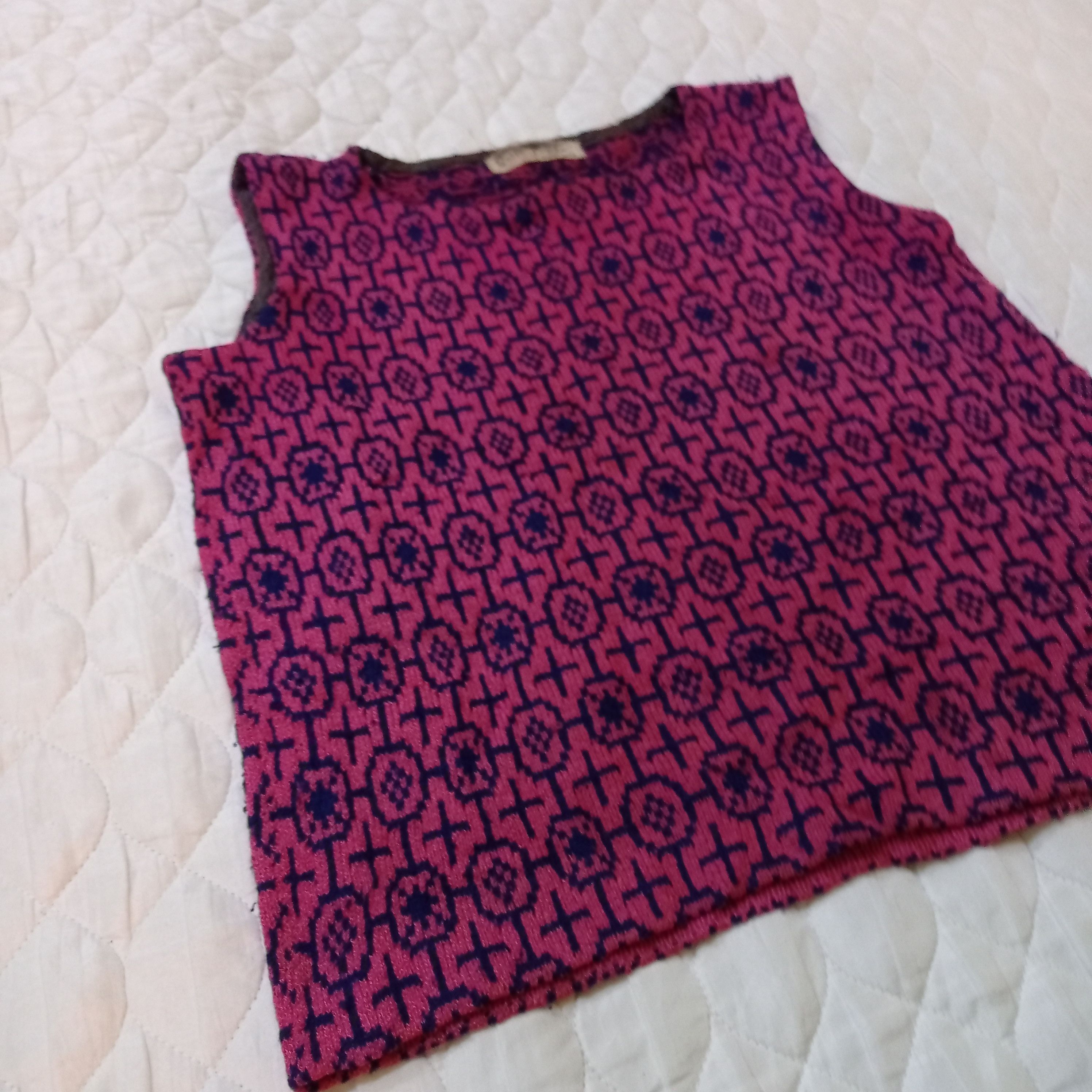 Designer × Japanese Brand RETRO Saito Toyoko Ladies Sleeveless luxury Shirt Size ONE SIZE - 2 Thumbnail