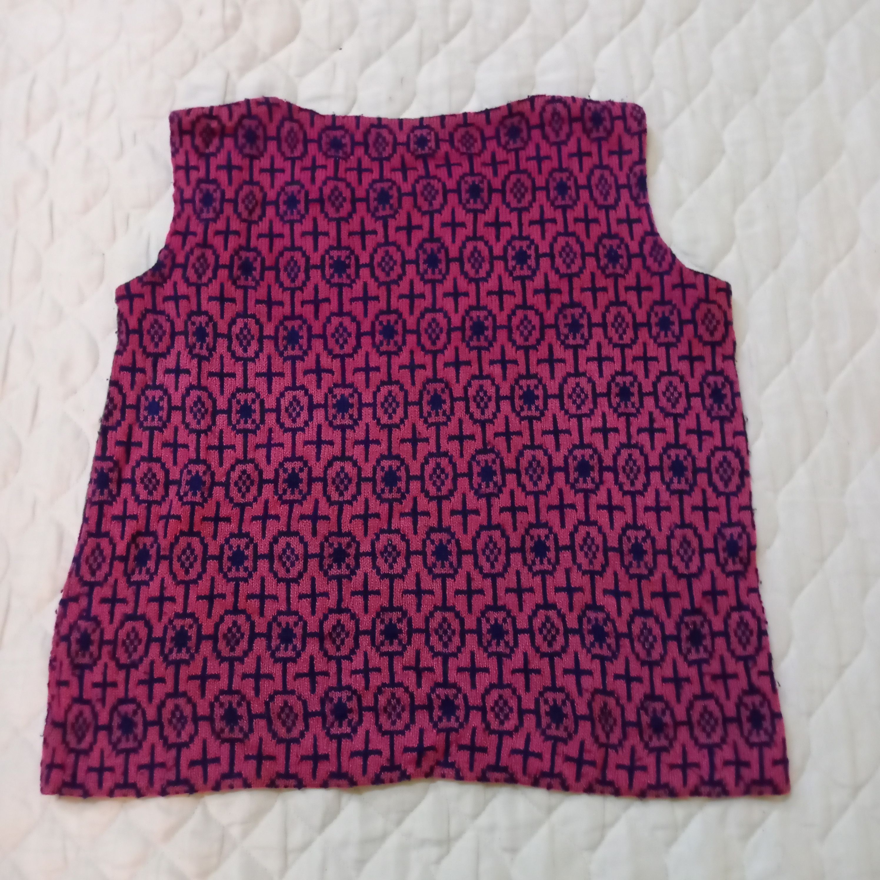 Designer × Japanese Brand RETRO Saito Toyoko Ladies Sleeveless luxury Shirt Size ONE SIZE - 7 Thumbnail
