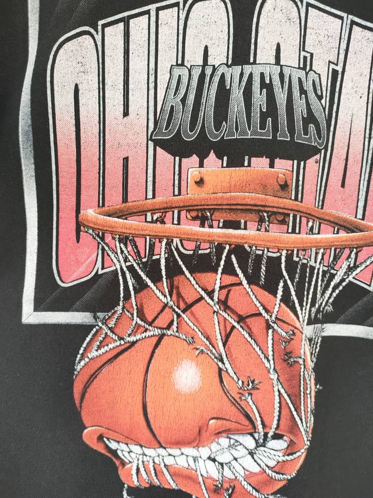 NBA Distressed Vtg Ohio State Buckeyes Size US M / EU 48-50 / 2 - 3 Thumbnail