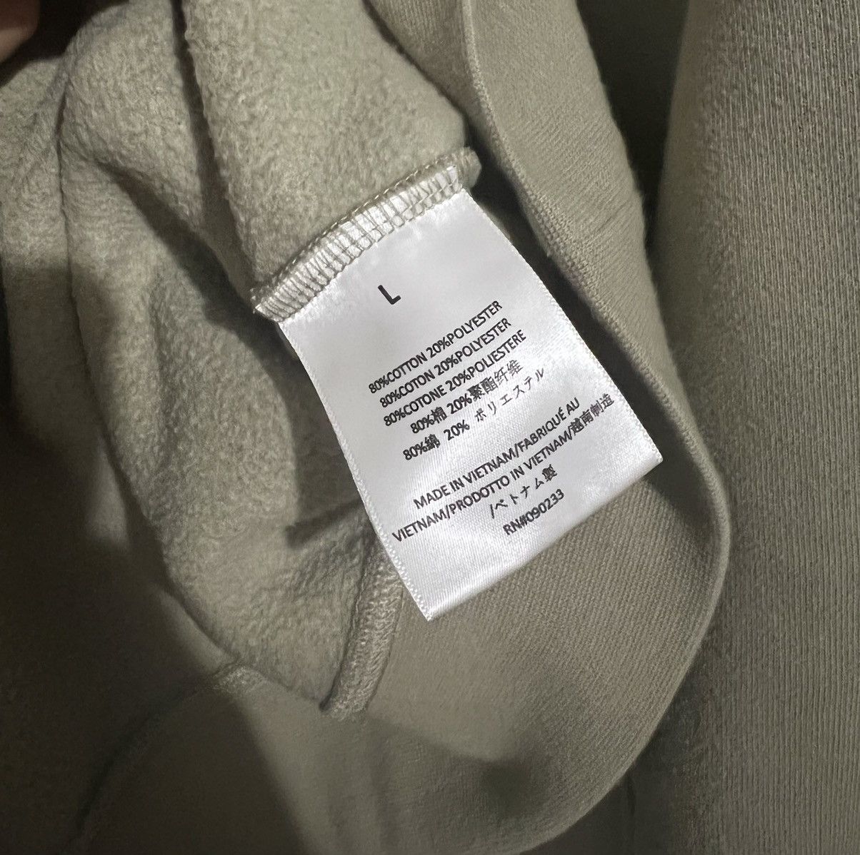Essentials × FOG × Fear of God Fear Of God Essentials Pistachio Hoodie Size Large Size US L / EU 52-54 / 3 - 6 Thumbnail
