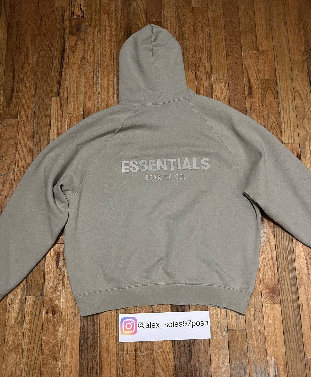 Essentials fear of god hoodie Color *Pistachio* discount