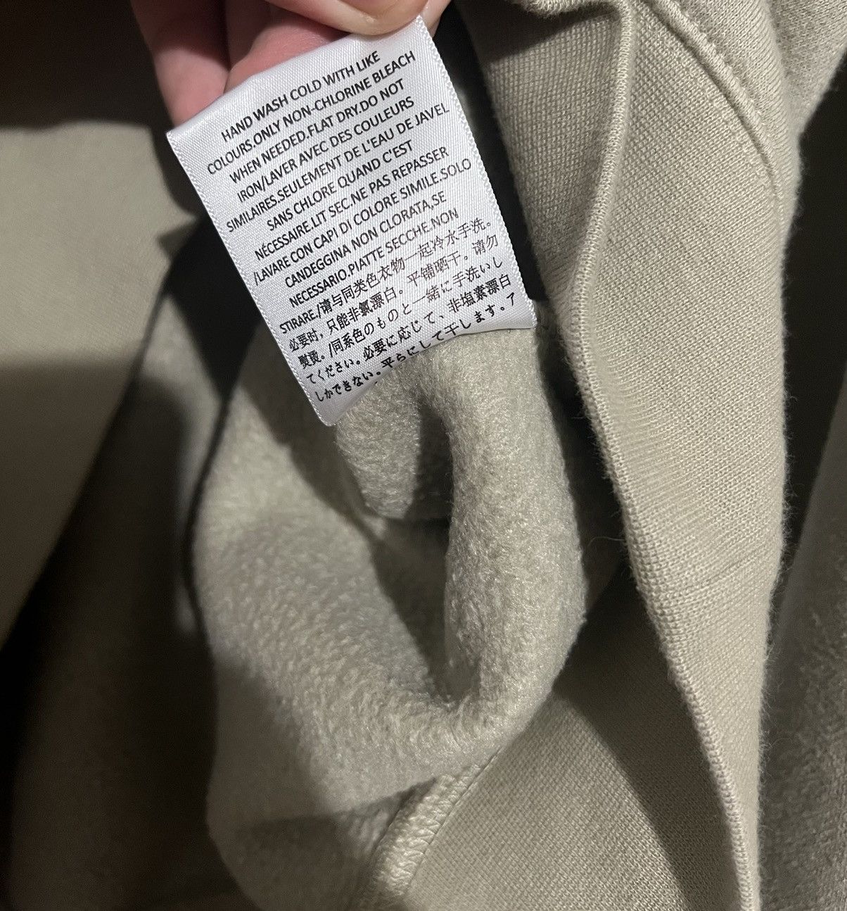 Essentials × FOG × Fear of God Fear Of God Essentials Pistachio Hoodie Size Large Size US L / EU 52-54 / 3 - 7 Thumbnail