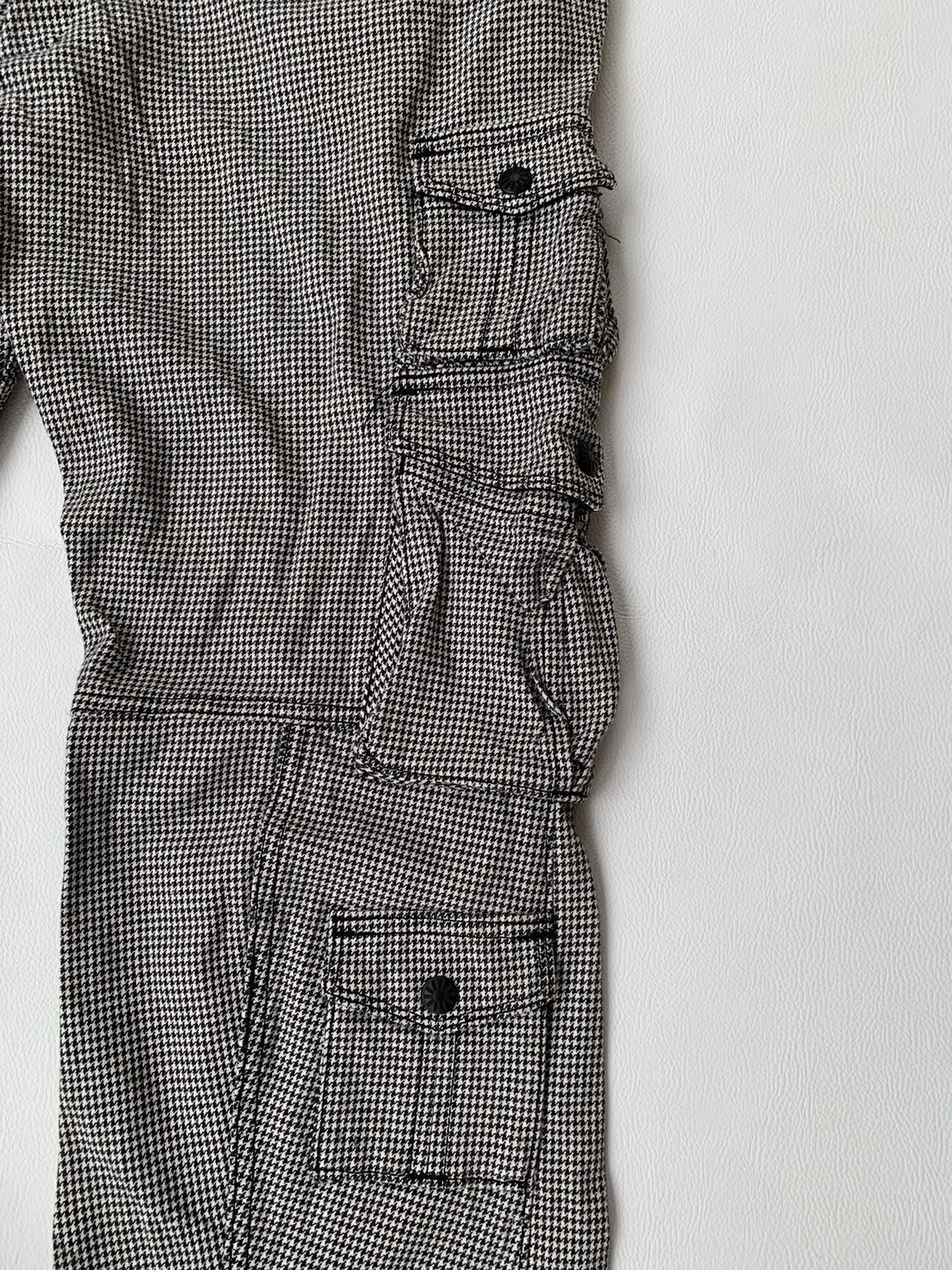 Beauty Beast 2000s Japanese Undefined Multipocket Tartan Cargo Pants Size US 33 - 4 Thumbnail