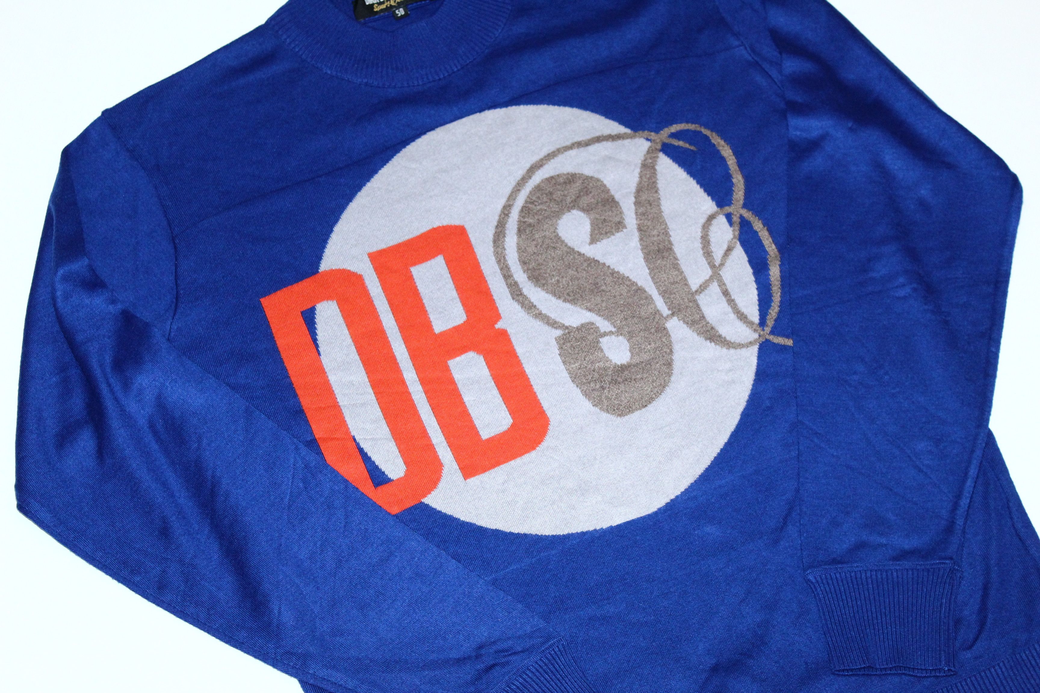 Dirk Bikkembergs Dirk Bikkembergs Sport Couture Big Logo Jumper Size US M / EU 48-50 / 2 - 6 Thumbnail