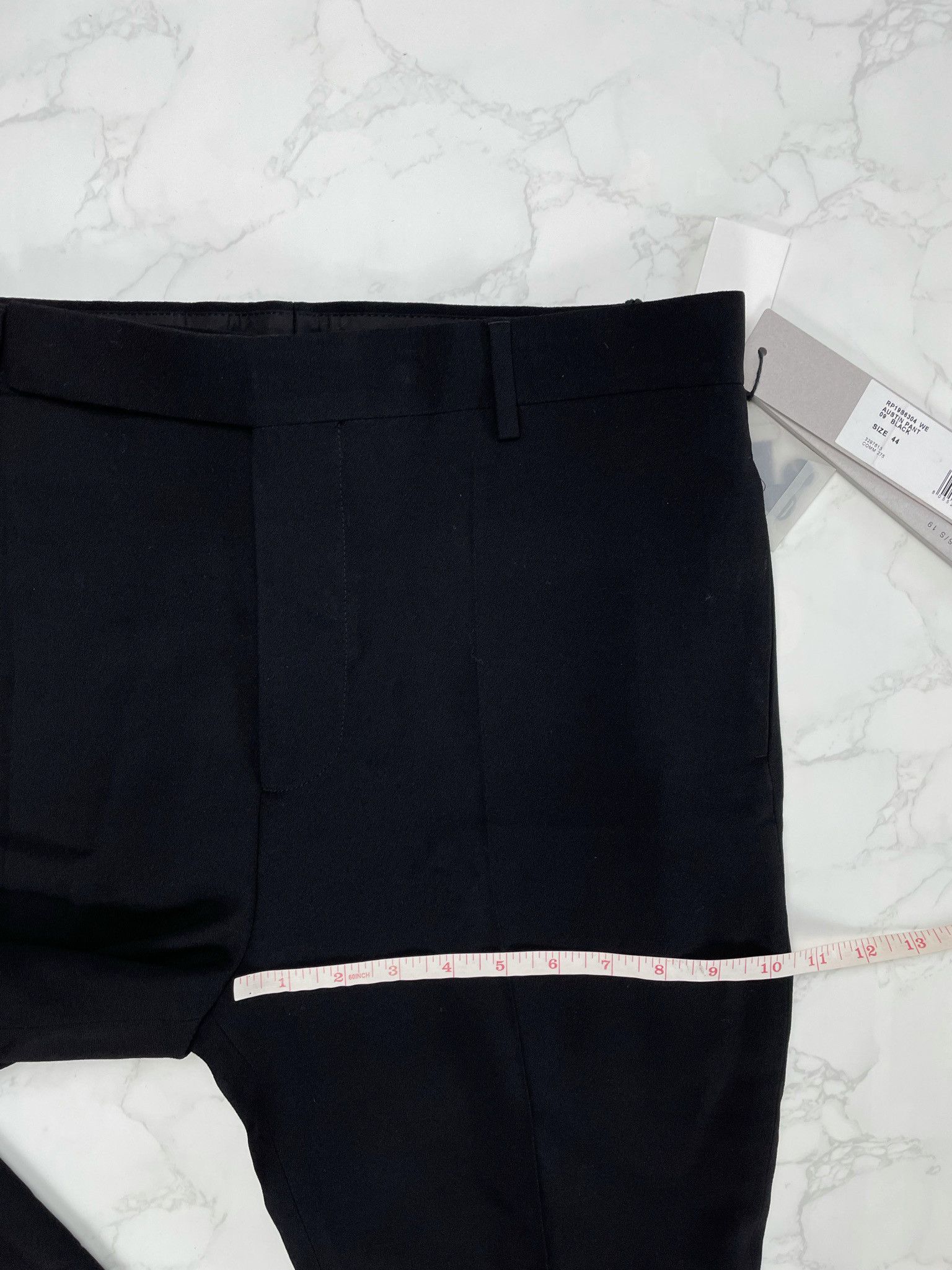 Rick Owens Rick Owens Black Austin Wool Pants Size US 31 - 4 Thumbnail