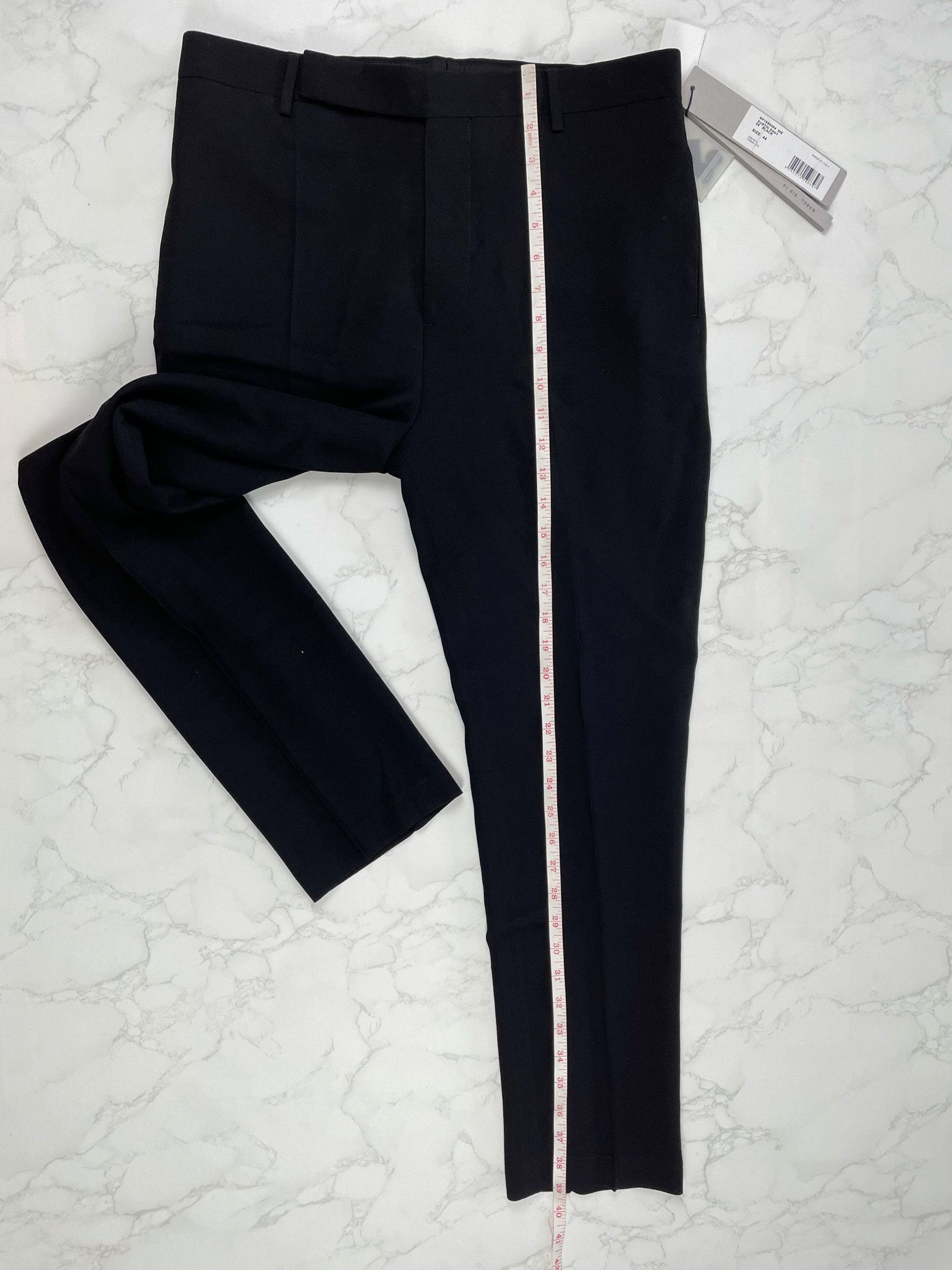 Rick Owens Rick Owens Black Austin Wool Pants Size US 31 - 6 Thumbnail