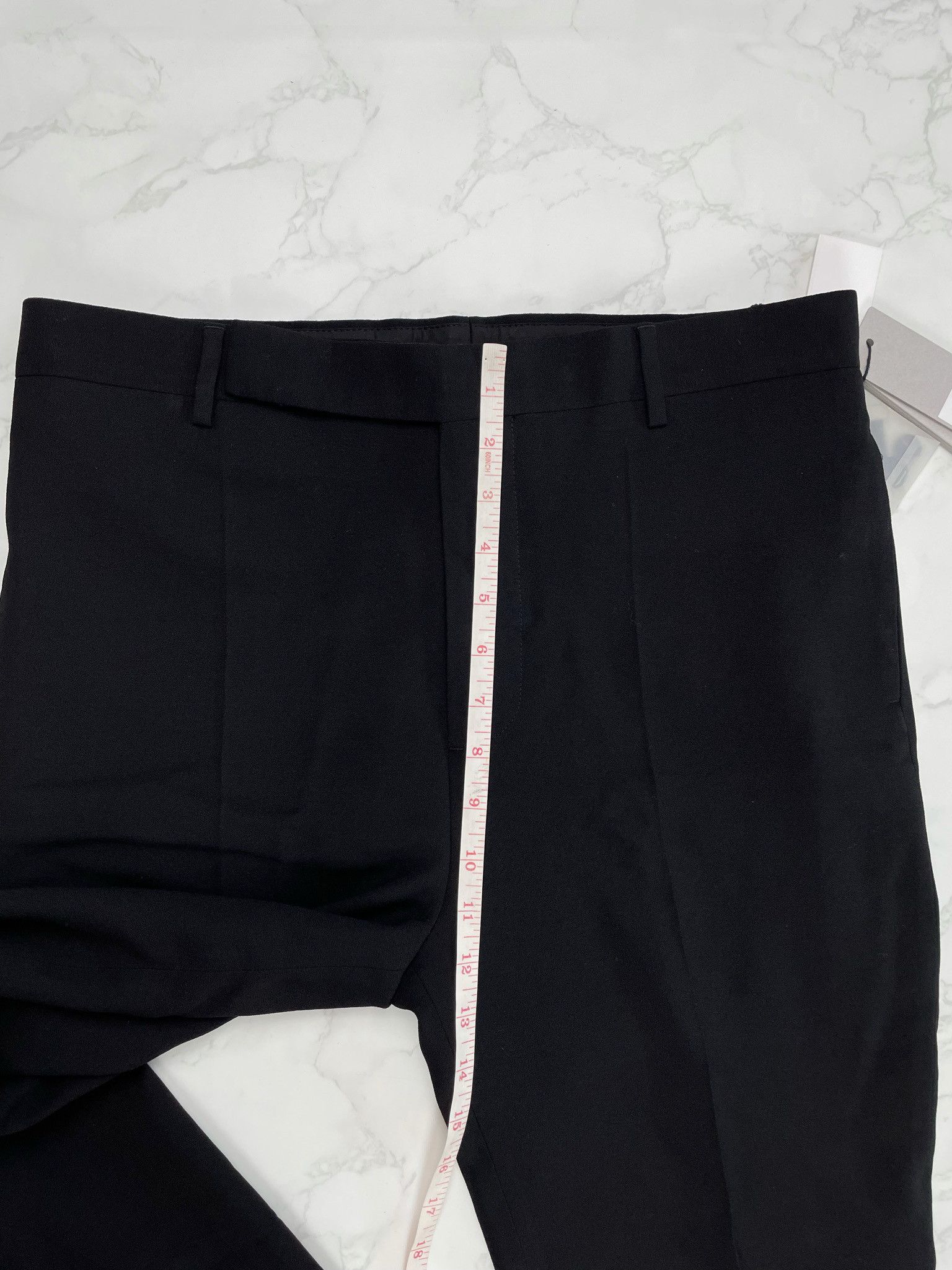 Rick Owens Rick Owens Black Austin Wool Pants Size US 31 - 5 Thumbnail