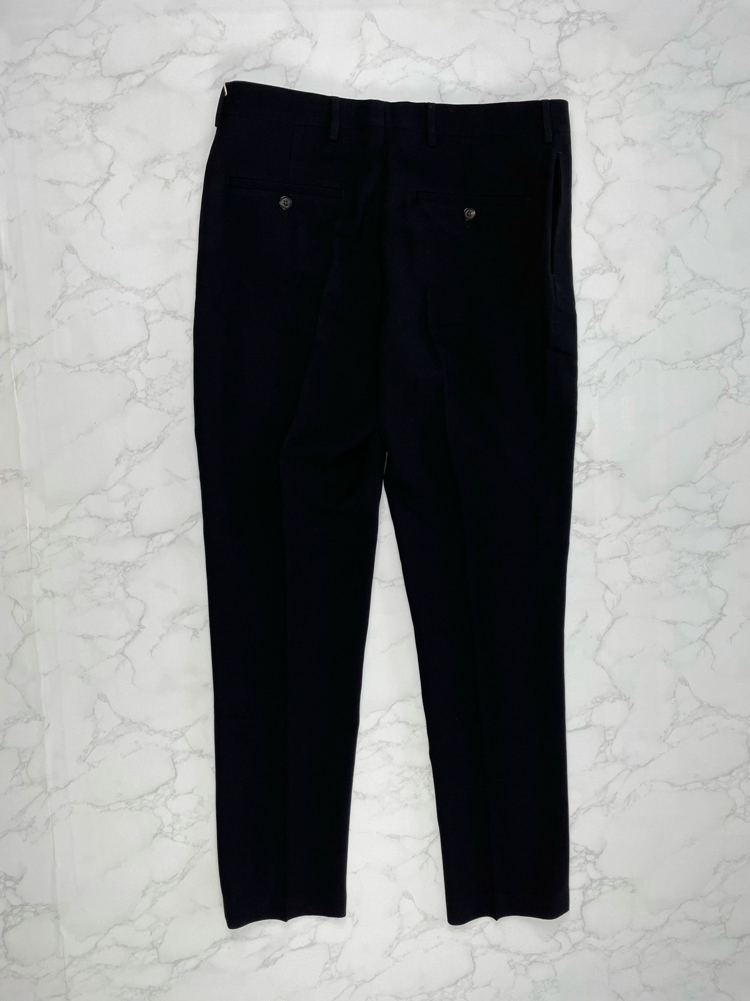 Rick Owens Rick Owens Black Austin Wool Pants Size US 31 - 13 Thumbnail