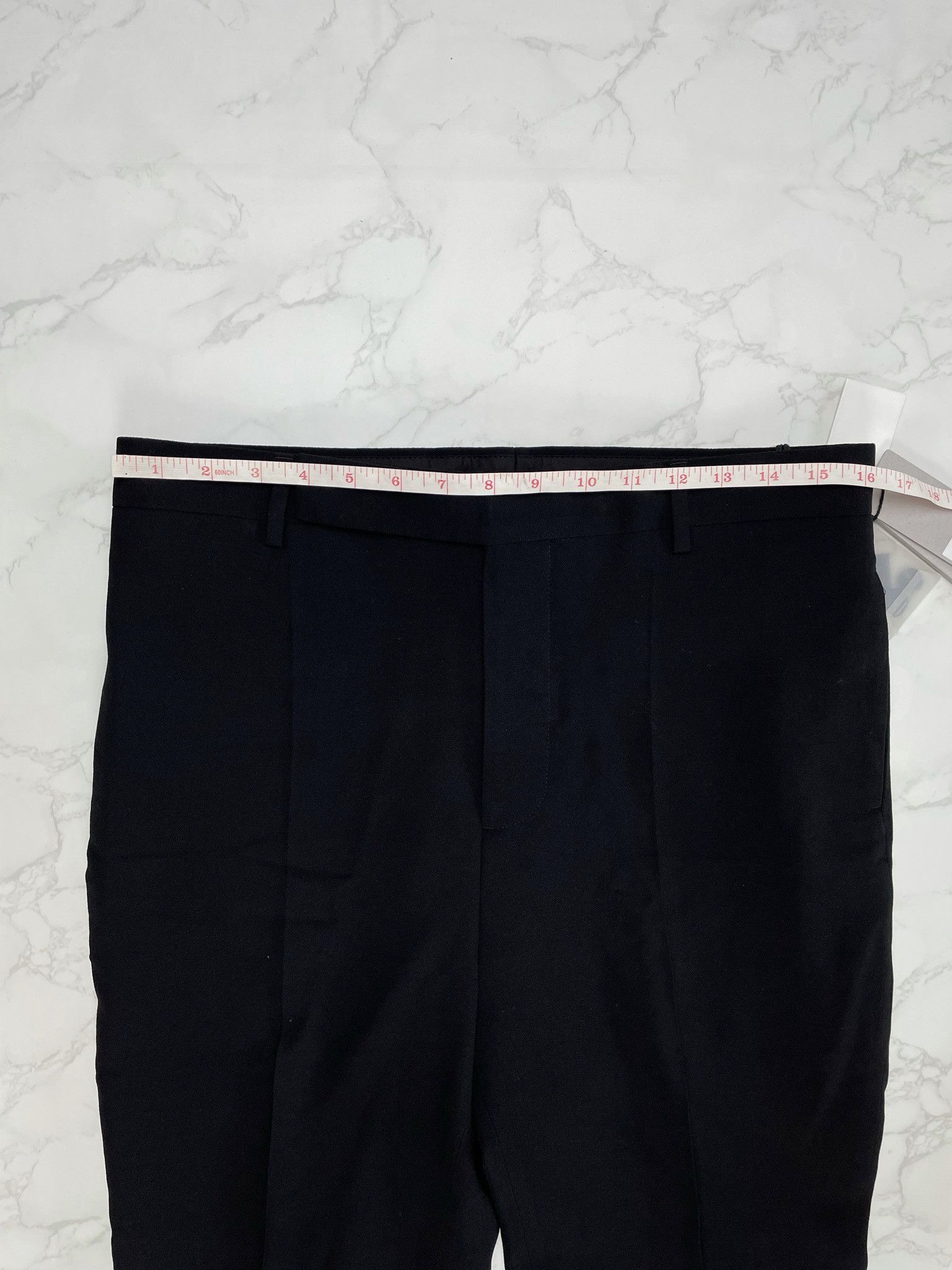 Rick Owens Rick Owens Black Austin Wool Pants Size US 31 - 3 Thumbnail