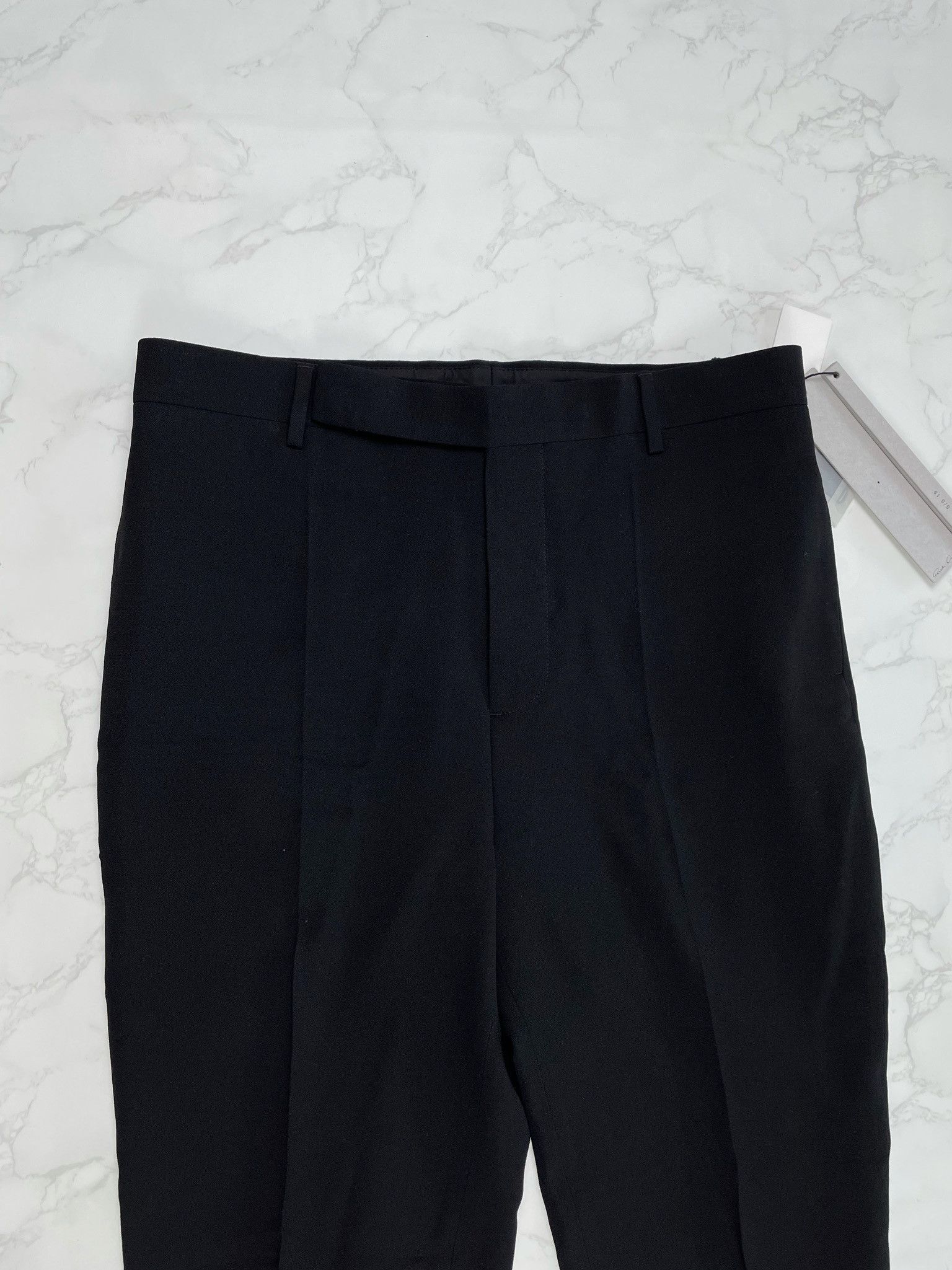 Rick Owens Rick Owens Black Austin Wool Pants Size US 31 - 9 Thumbnail
