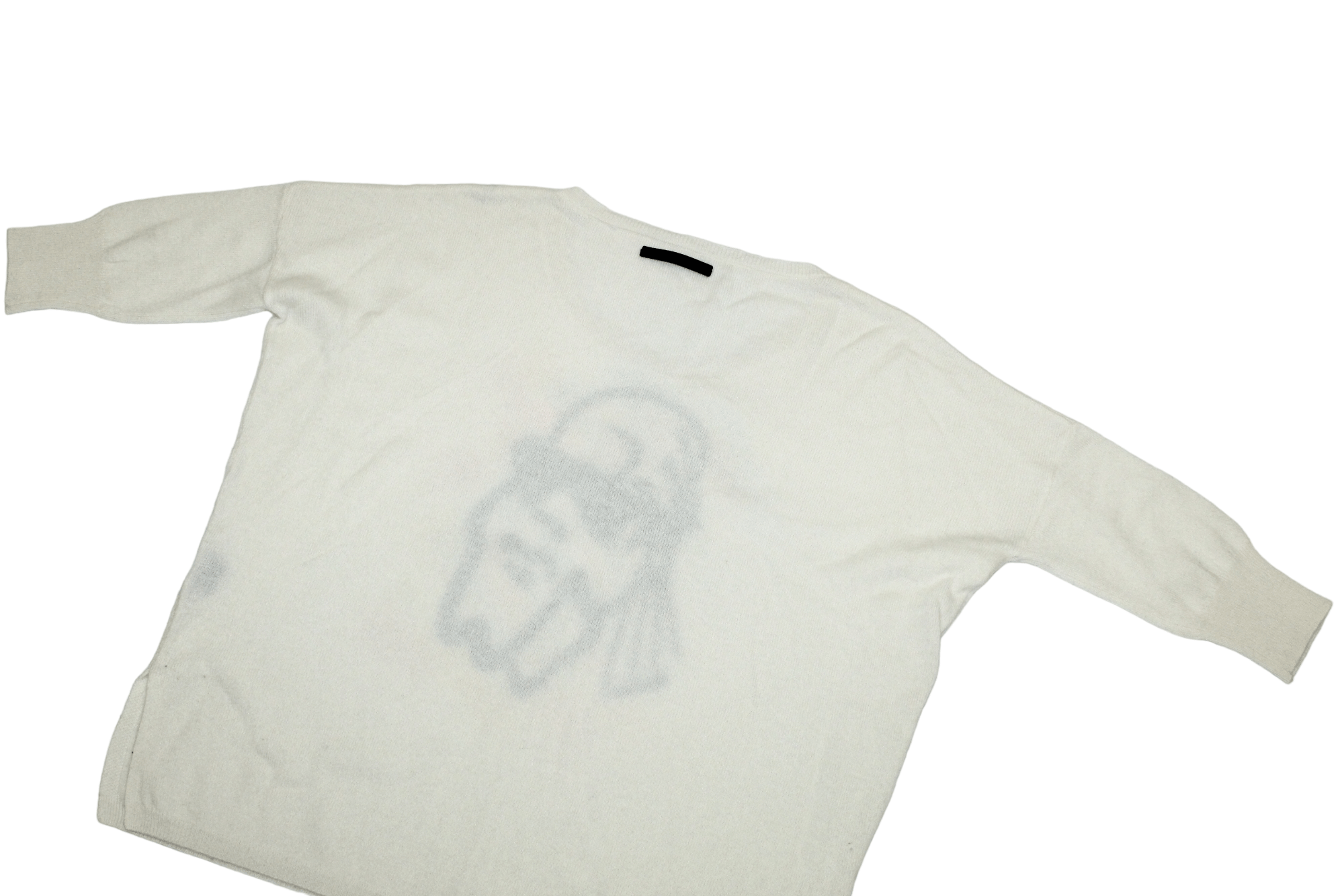 Other Luxury! La Residence 100% Cashmere Pop Art Oversize Jumper Size ONE SIZE - 7 Thumbnail