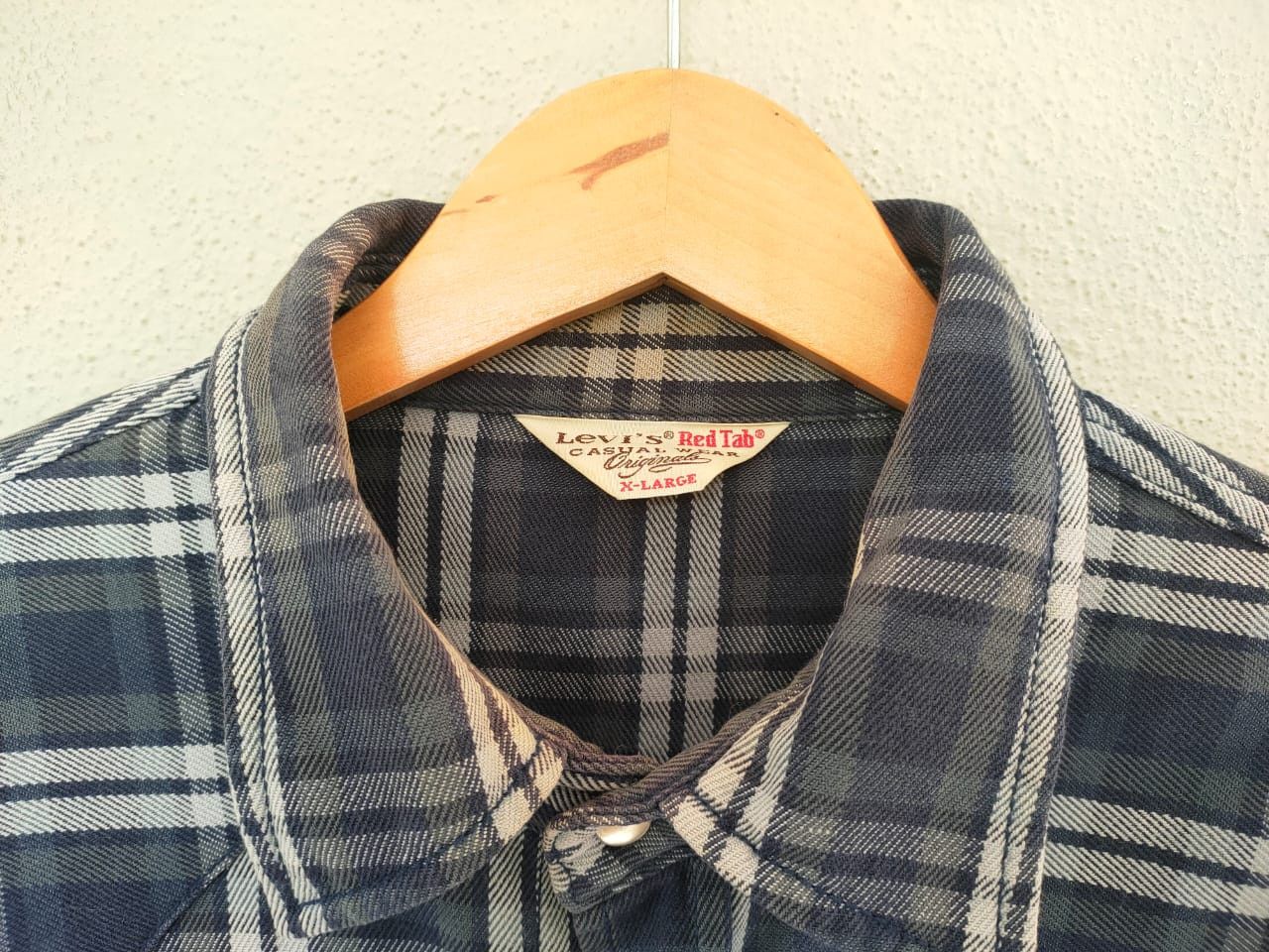 Flannel Vintage Levis Flannel Size US M / EU 48-50 / 2 - 5 Thumbnail