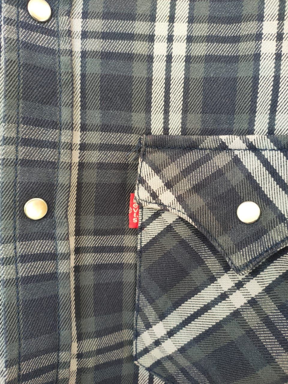 Flannel Vintage Levis Flannel Size US M / EU 48-50 / 2 - 4 Thumbnail