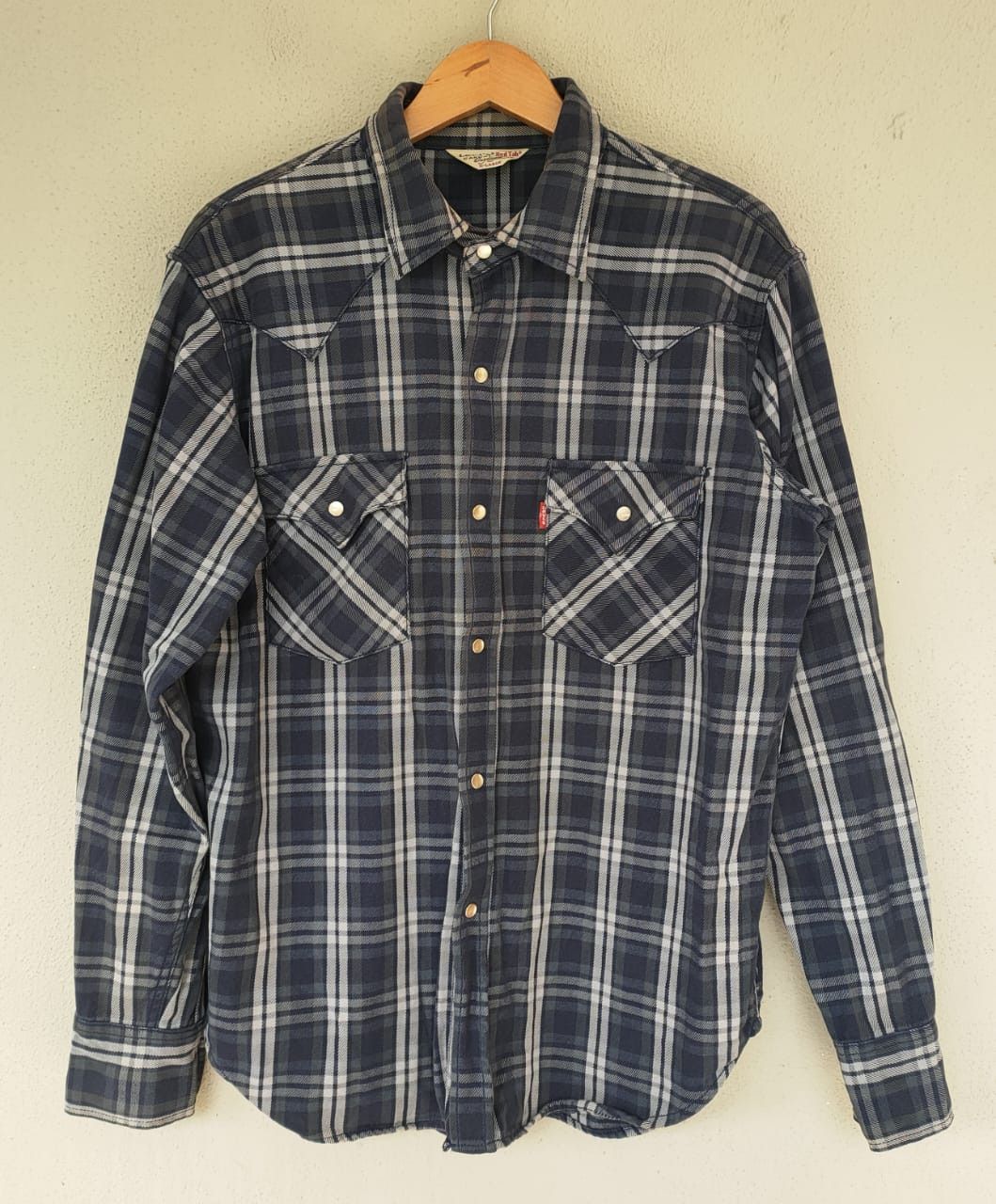 Flannel Vintage Levis Flannel Size US M / EU 48-50 / 2 - 1 Thumbnail