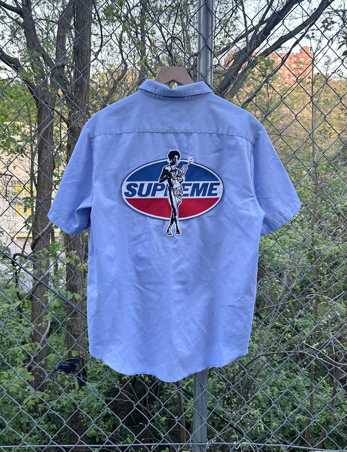 Supreme Supreme x Hysteric Glamour Work Shirt | Grailed