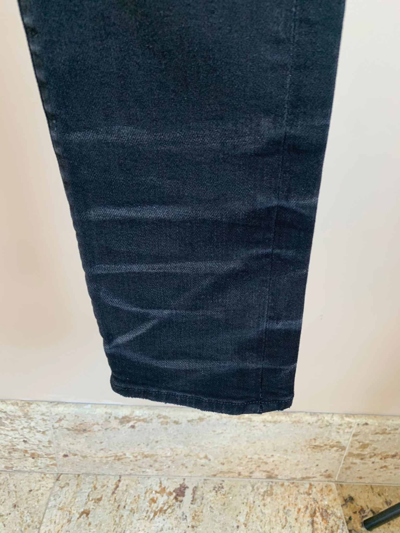 Amiri o1rshd1 Half Track Denim in Aged Black Size US 31 - 4 Thumbnail