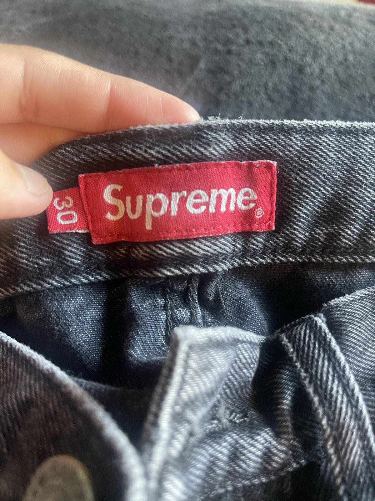 Supreme Supreme Clayton Patterson Skulls Denim Pants Size US 30 / EU 46 - 5 Thumbnail