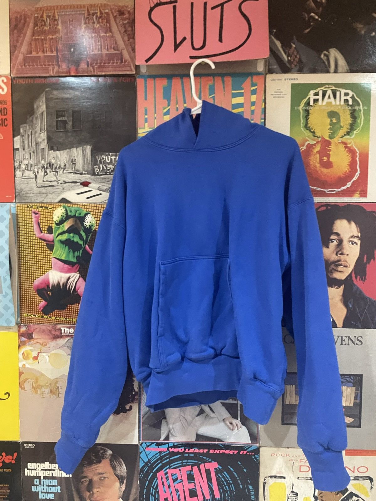 Gap YZY Gap Perfect Blue Hoodie Size US L / EU 52-54 / 3 - 1 Thumbnail