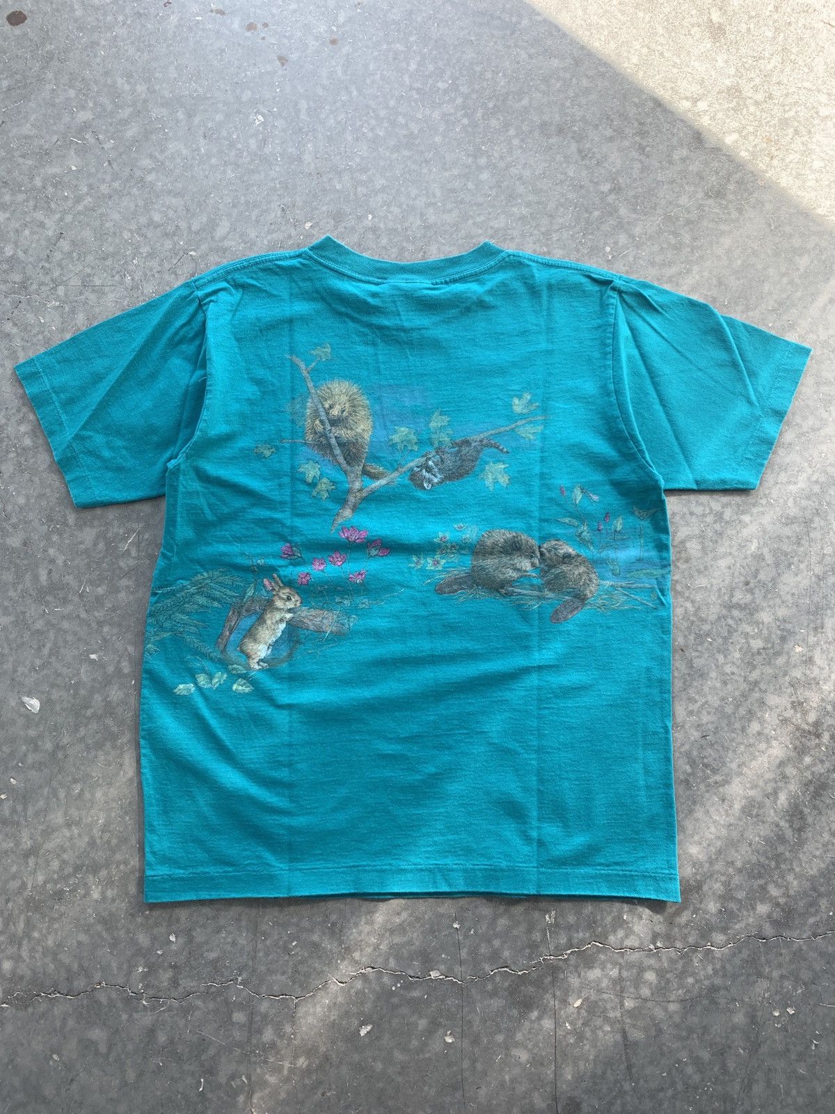 Vintage Vintage 90s Northern Reflections Nature Tee Size US M / EU 48-50 / 2 - 4 Thumbnail