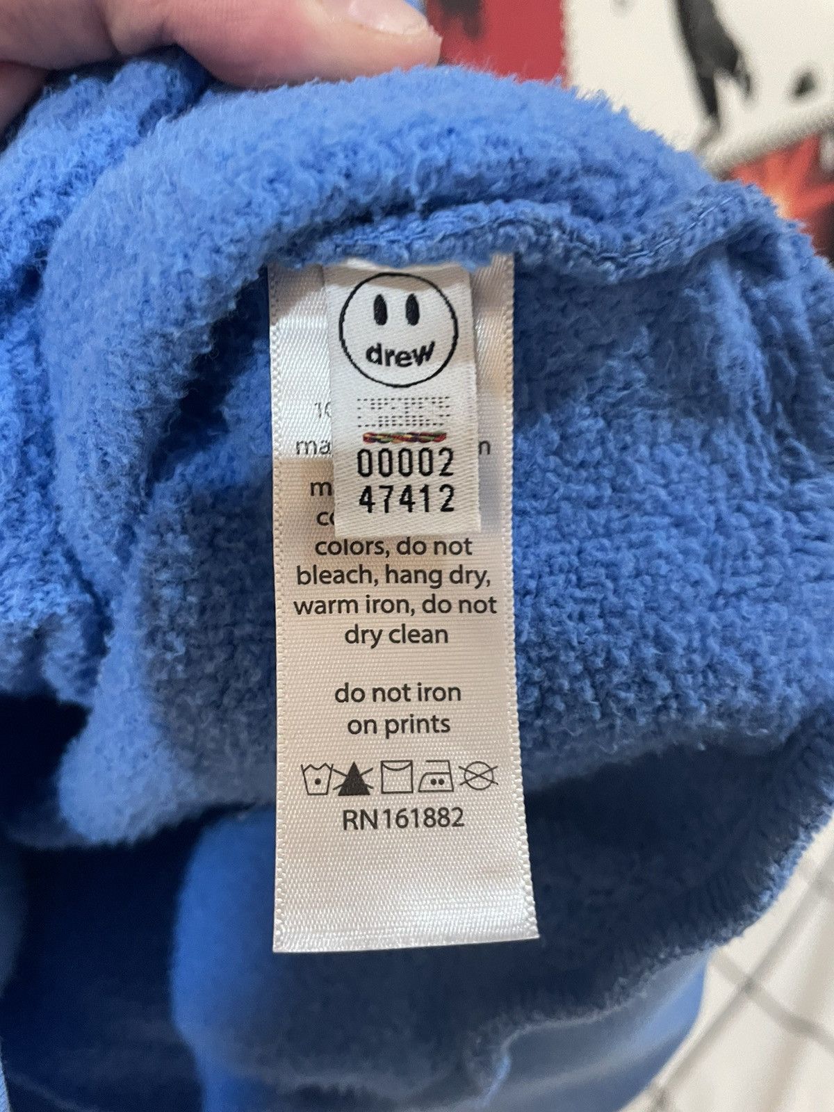 Drew House Drew House Sky Blue Mascot Hoodie Size US M / EU 48-50 / 2 - 7 Thumbnail