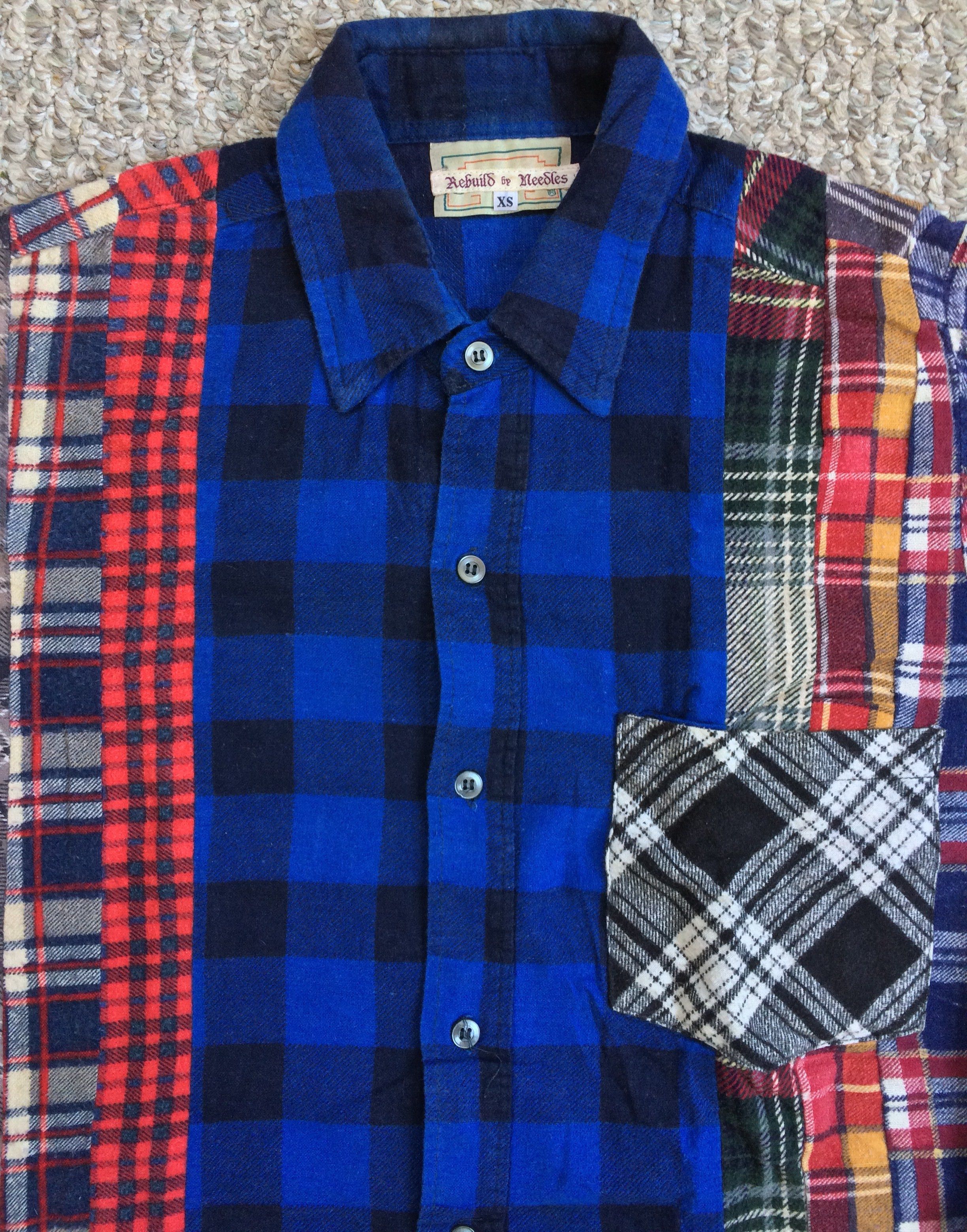 Needles Rebuild by Needles 7 Cut Flannel Size US XS / EU 42 / 0 - 2 Thumbnail
