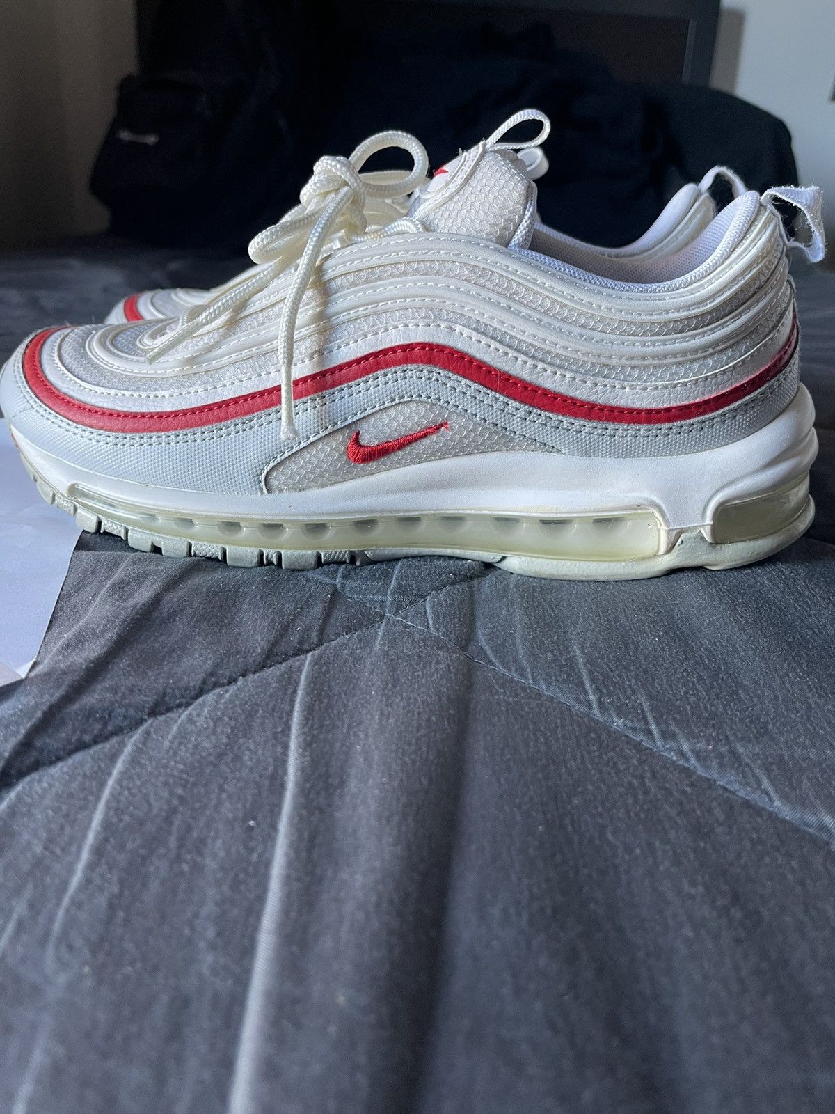 Nike Nike Air Max 97 University Red Size US 7.5 / EU 40-41 - 3 Thumbnail