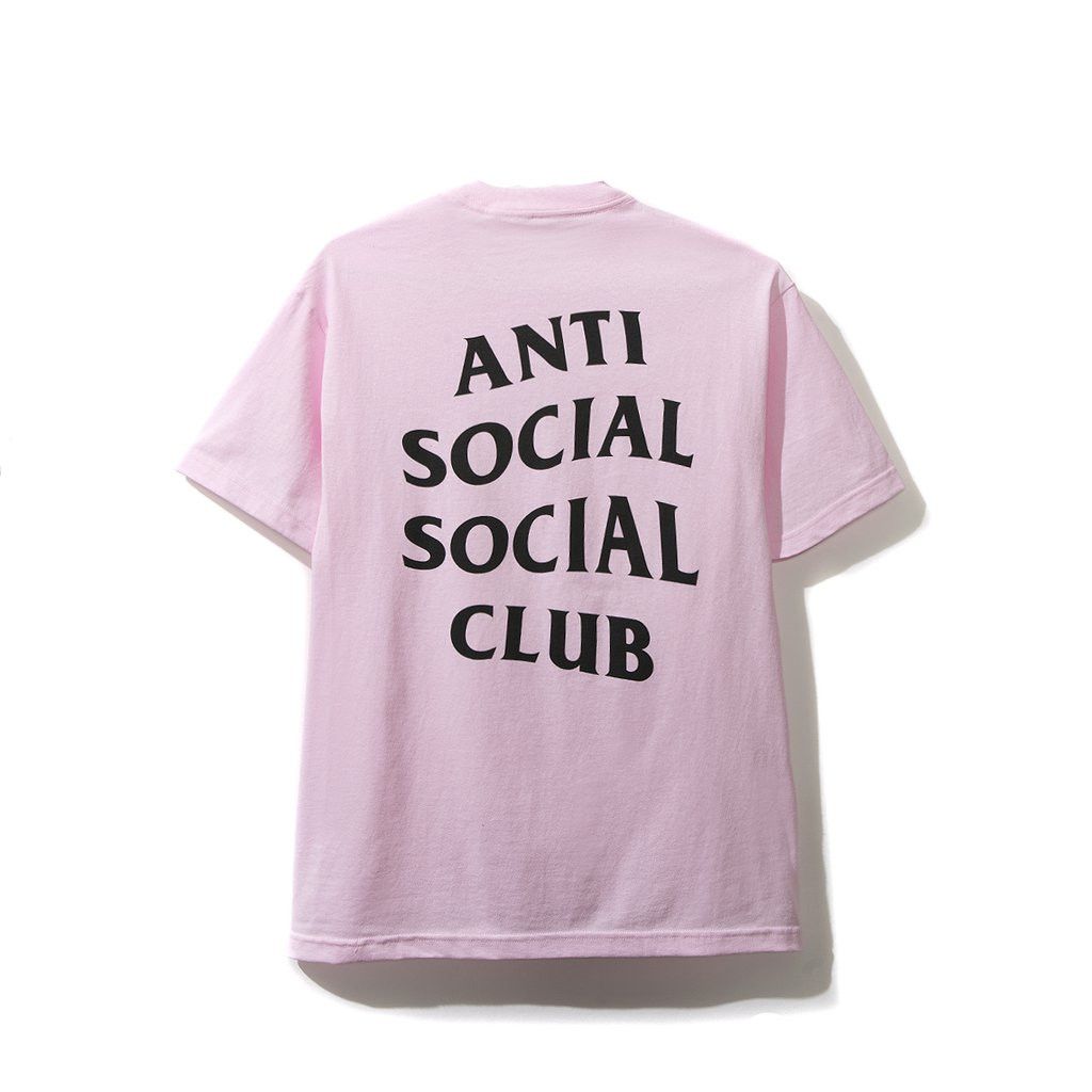 Anti Social Social Club Whatsup Pink Tee ASSC New