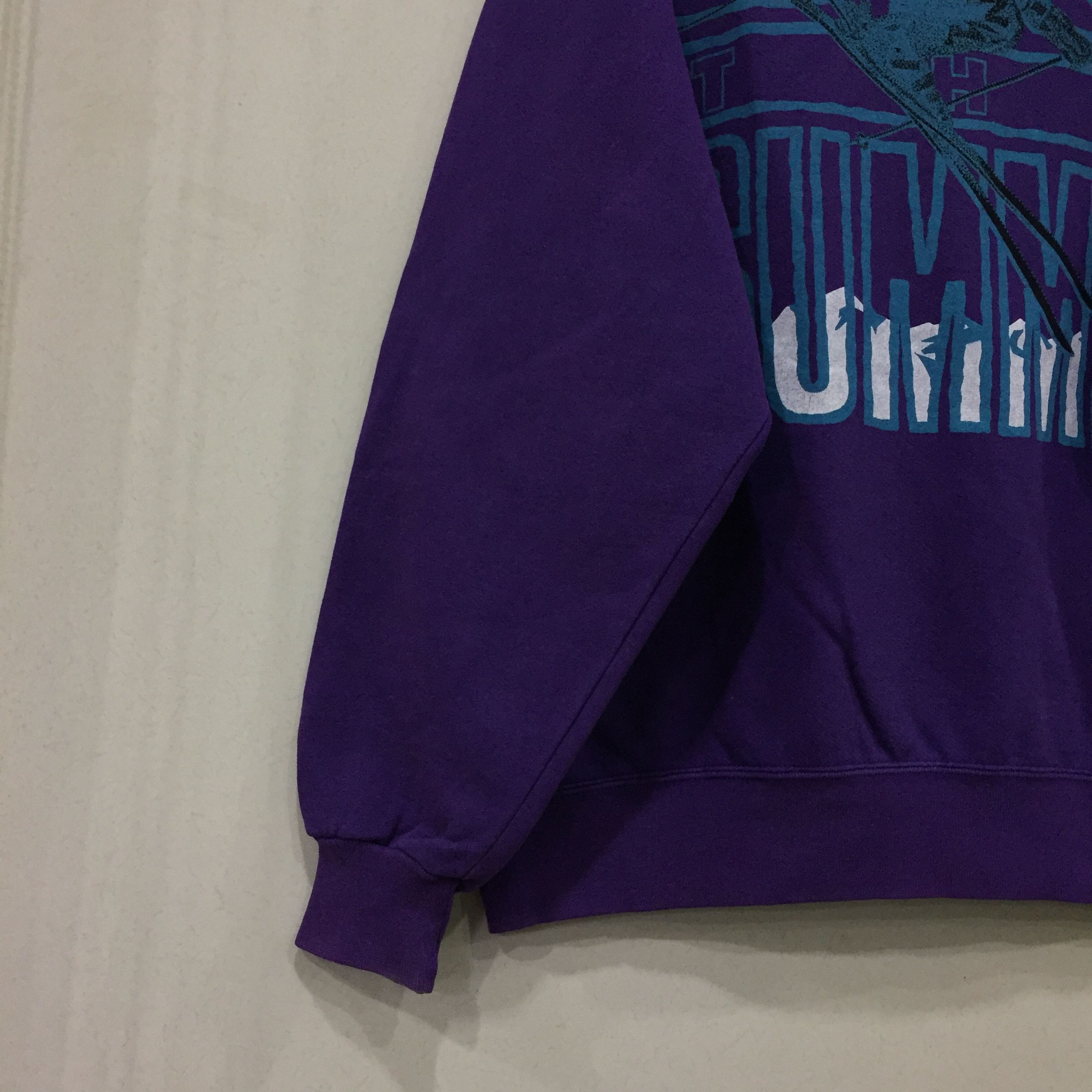Vintage SKI THE SUMMIT sweatshirt spell out big design.. Size US L / EU 52-54 / 3 - 11 Thumbnail