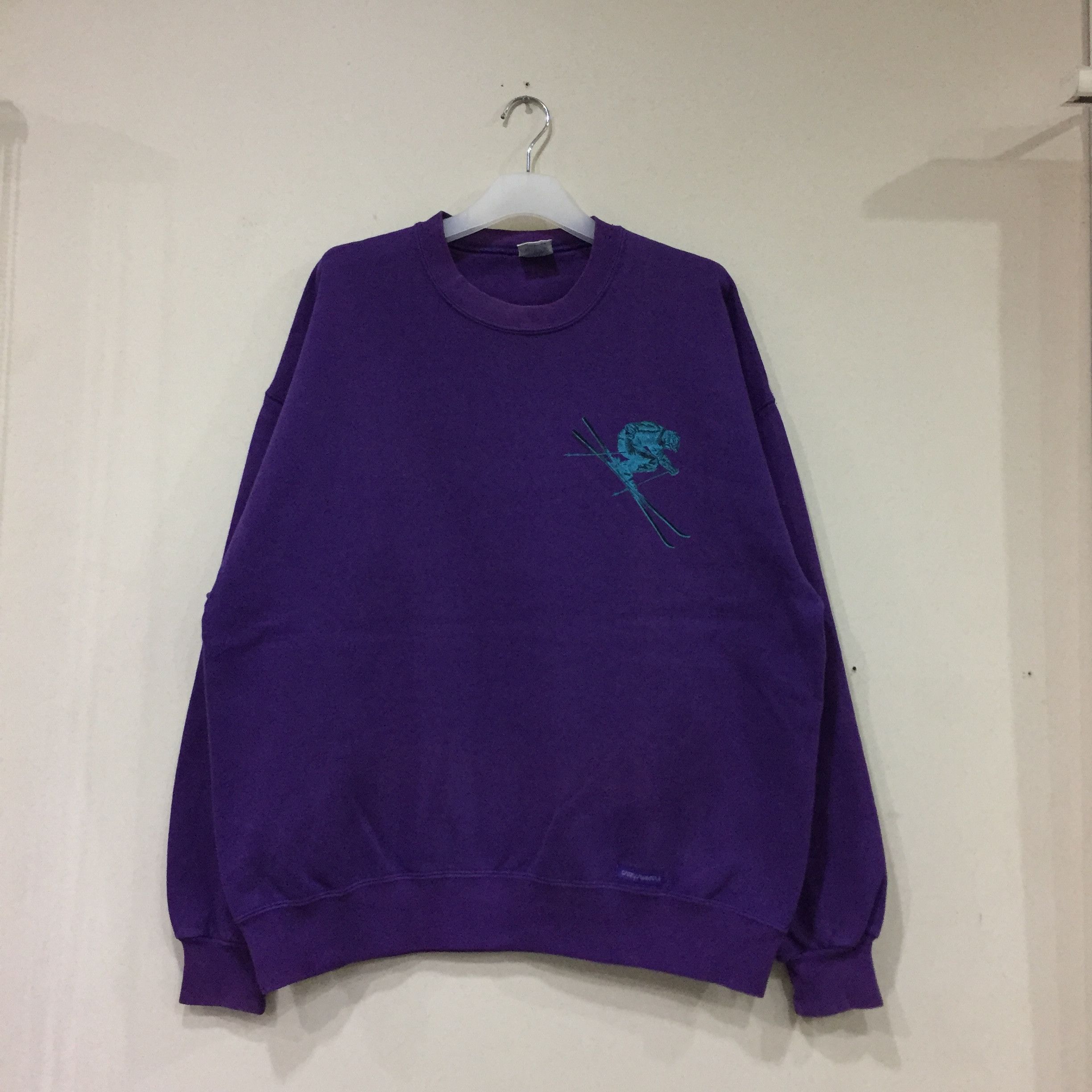 Vintage SKI THE SUMMIT sweatshirt spell out big design.. Size US L / EU 52-54 / 3 - 5 Thumbnail