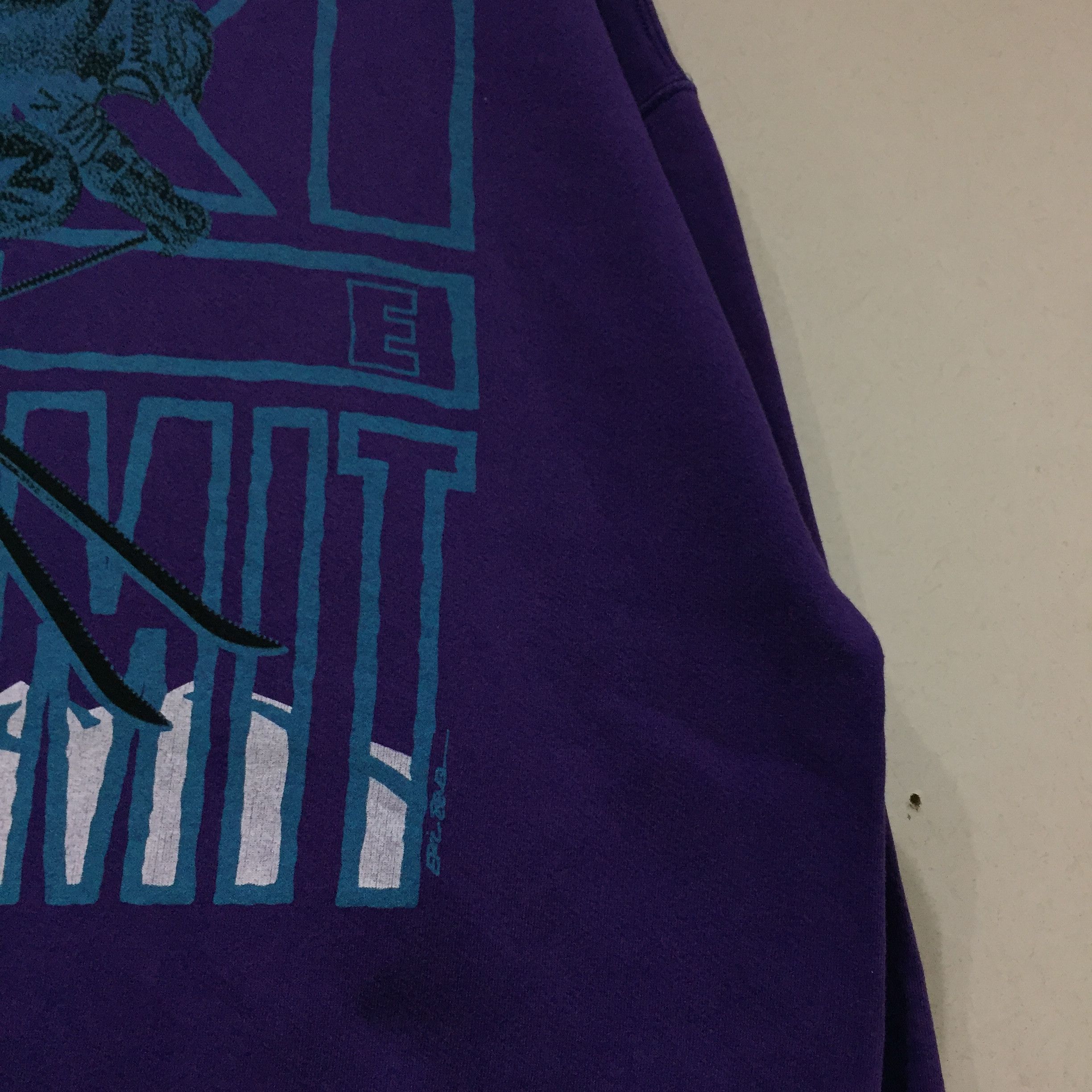 Vintage SKI THE SUMMIT sweatshirt spell out big design.. Size US L / EU 52-54 / 3 - 4 Thumbnail