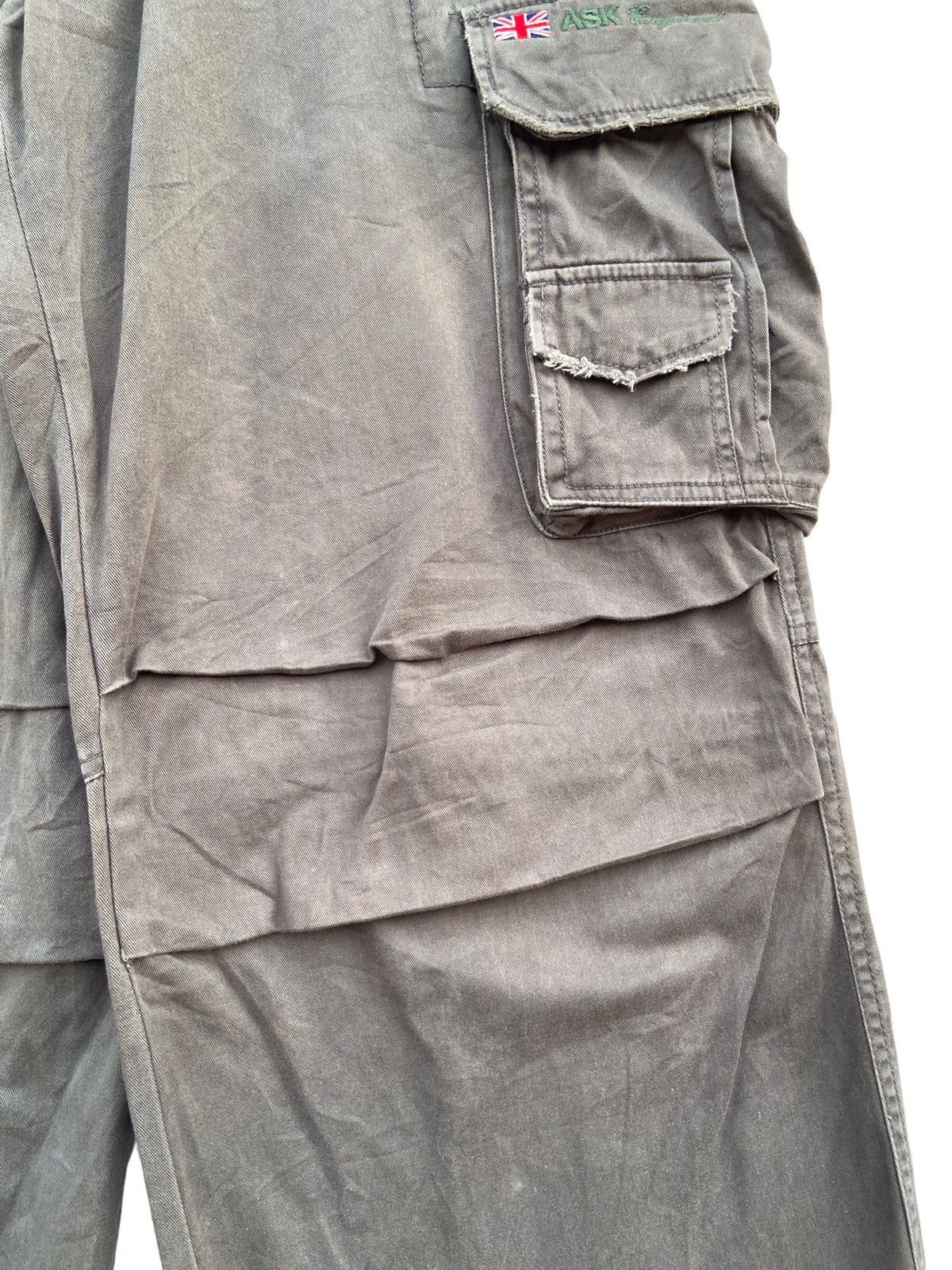 Japanese Brand ASK Enquired Tactical Seven Pocket Cargo Pant Size US 33 - 5 Thumbnail