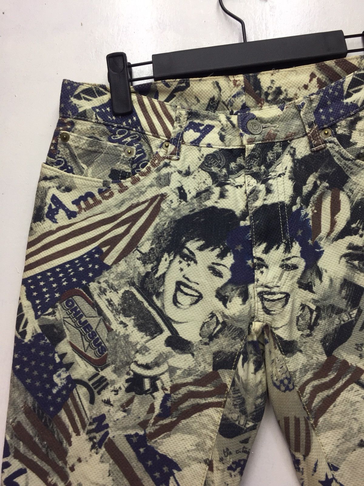 Japanese Brand Vintage Men Bat-su All Overprint pants Size US 30 / EU 46 - 3 Thumbnail