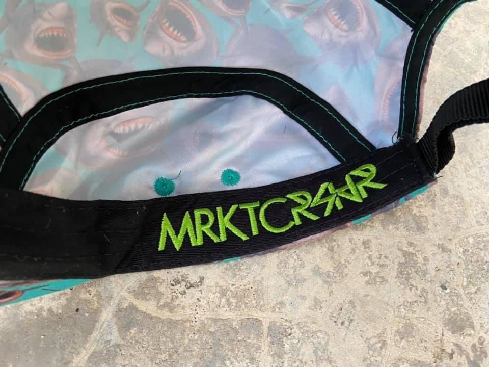 Other 5 Panel Cap With Fullprint Angry Jaws By Mrkt Chasher Size ONE SIZE - 7 Thumbnail