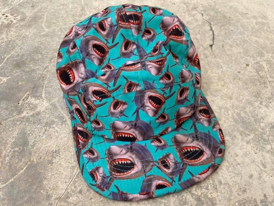 Other 5 Panel Cap With Fullprint Angry Jaws By Mrkt Chasher Size ONE SIZE - 1 Thumbnail