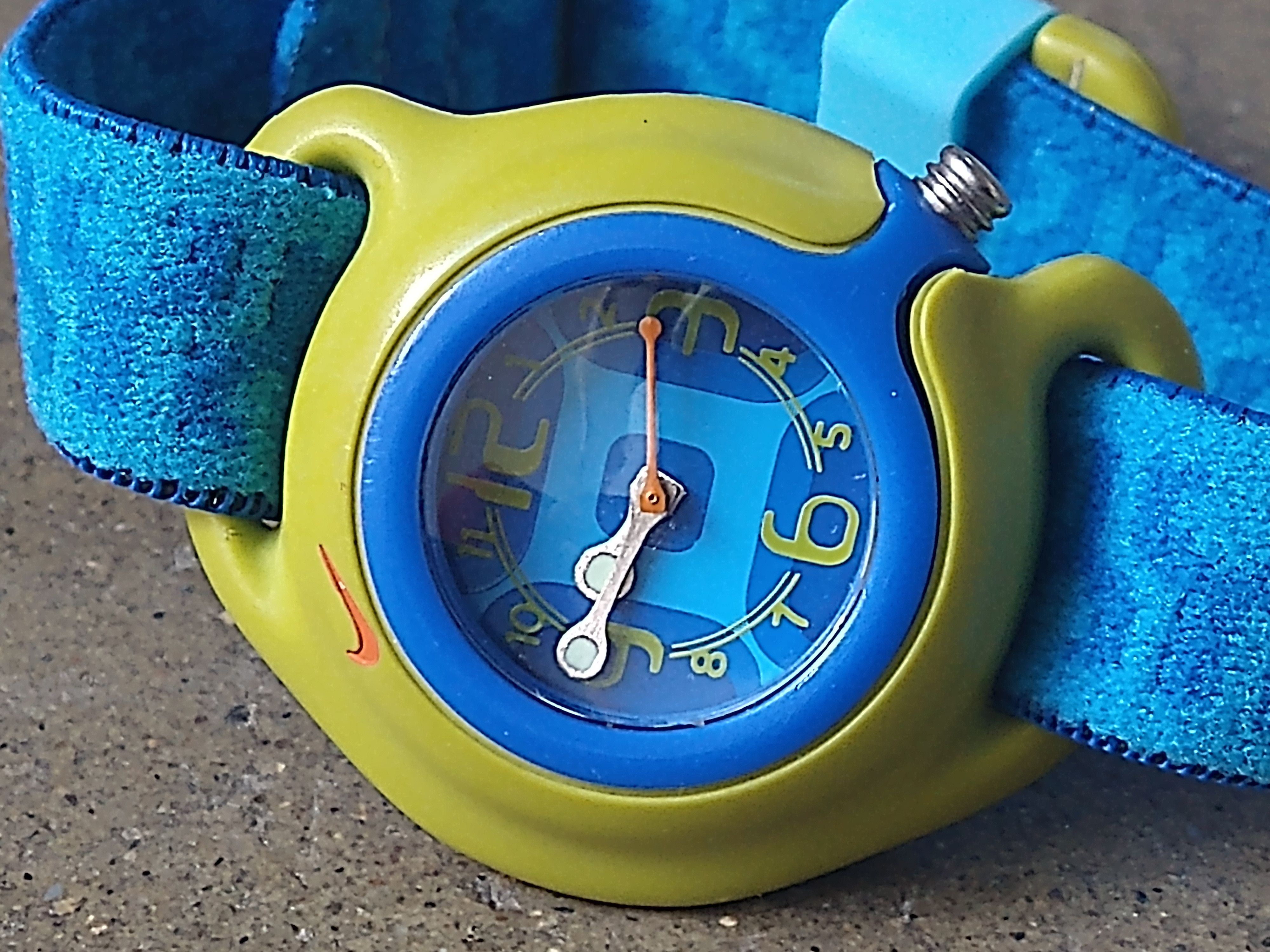 Nike Nike Watch Green Blue Sports Adjustable Y2K Size ONE SIZE - 2 Thumbnail