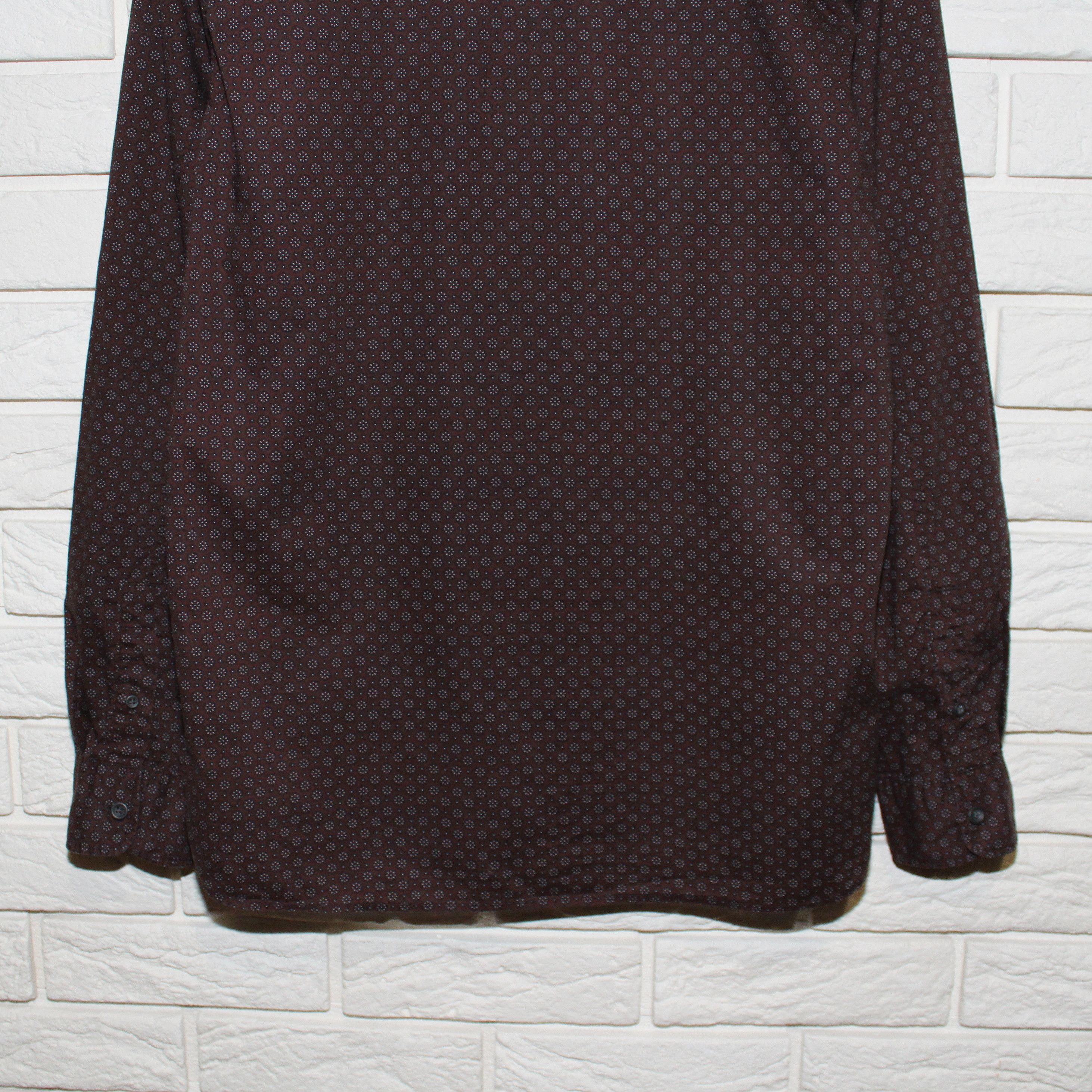 Allsaints Allsaints Mens Brown Longsleeve Shirt Size M Size US M / EU 48-50 / 2 - 8 Thumbnail