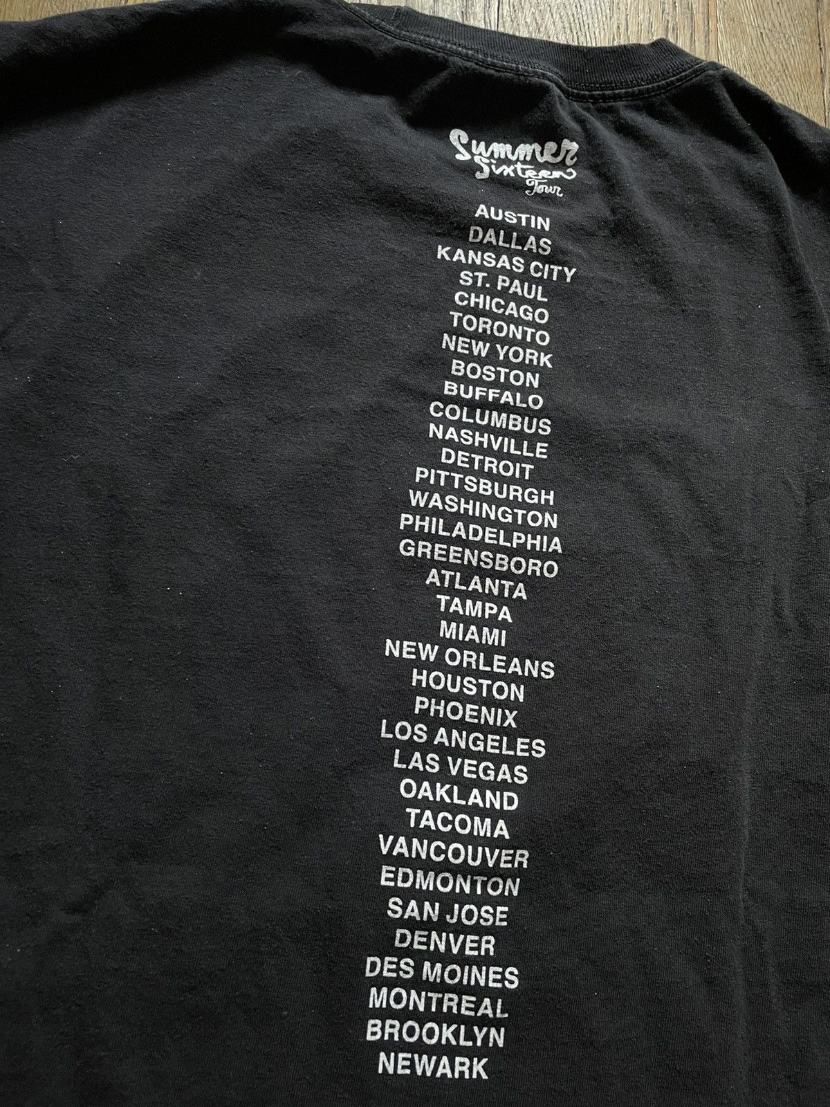 Band Tees × Drake Drake Summer Sixteen tour tee Size US XL / EU 56 / 4 - 3 Thumbnail