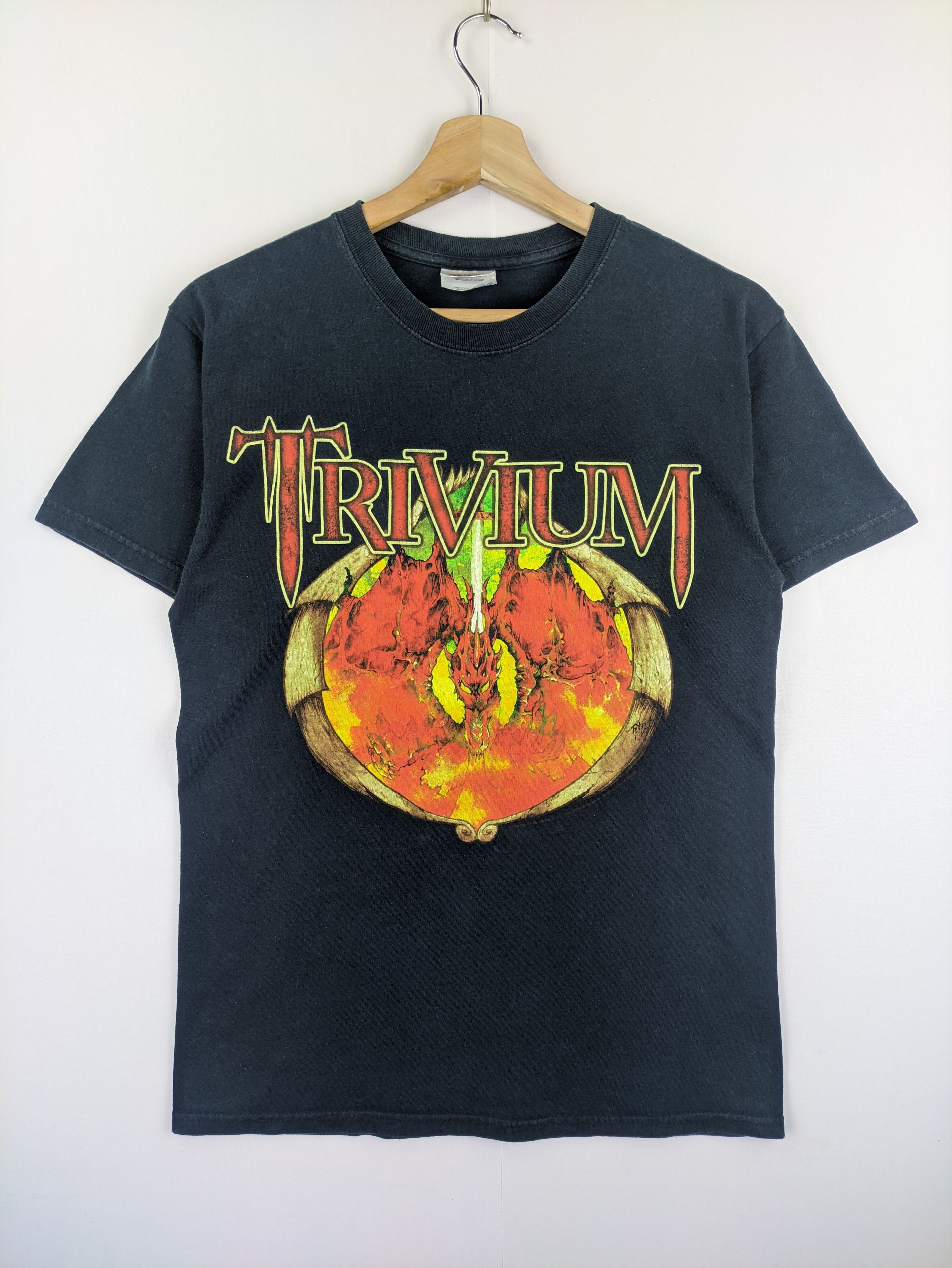 Band Tees × Vintage Steals🔥Vintage Shirt Y2K Trivium 2008 Metal Tee Size US M / EU 48-50 / 2 - 1 Thumbnail