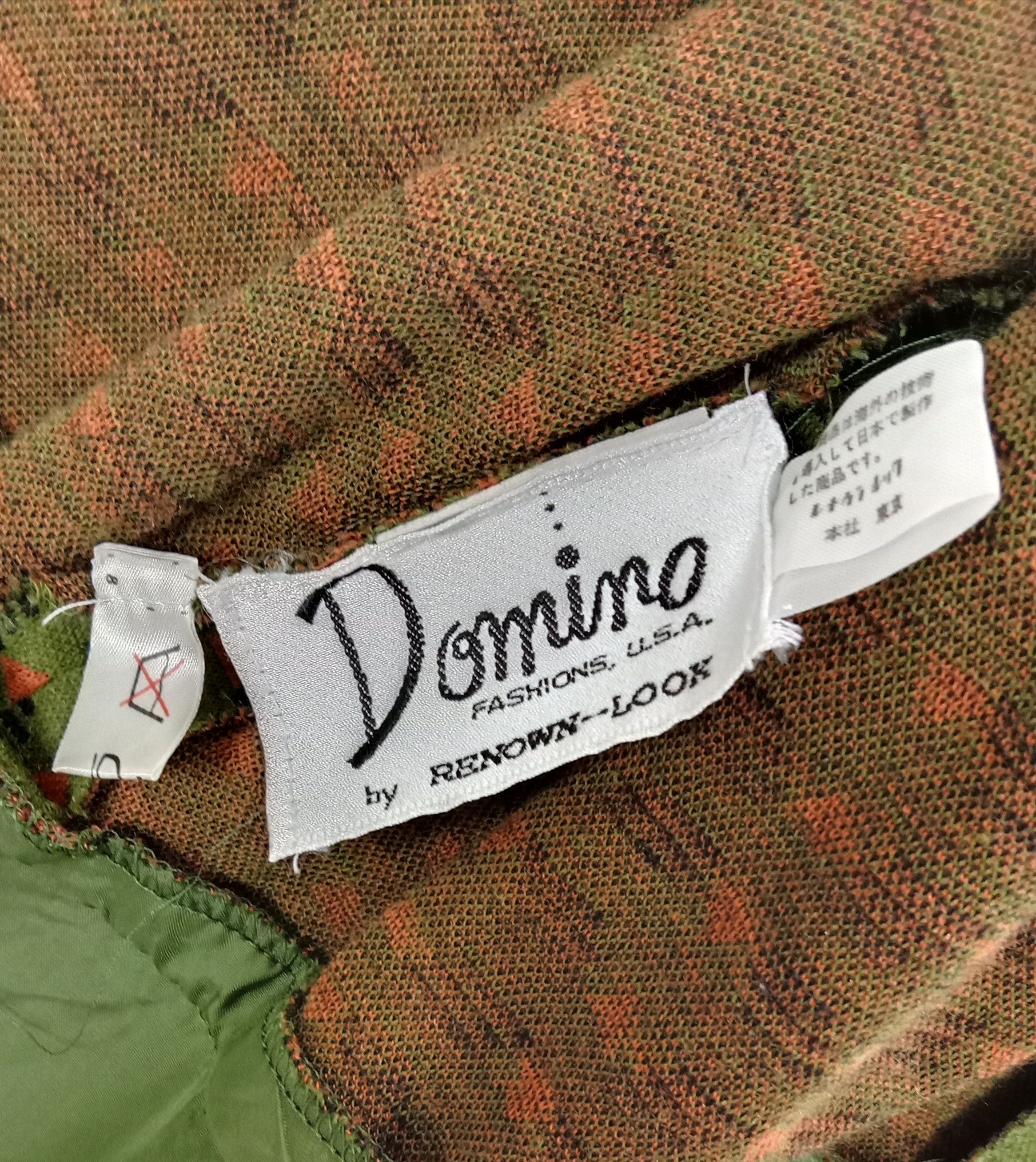 Designer X Vintage Domino Long Coat