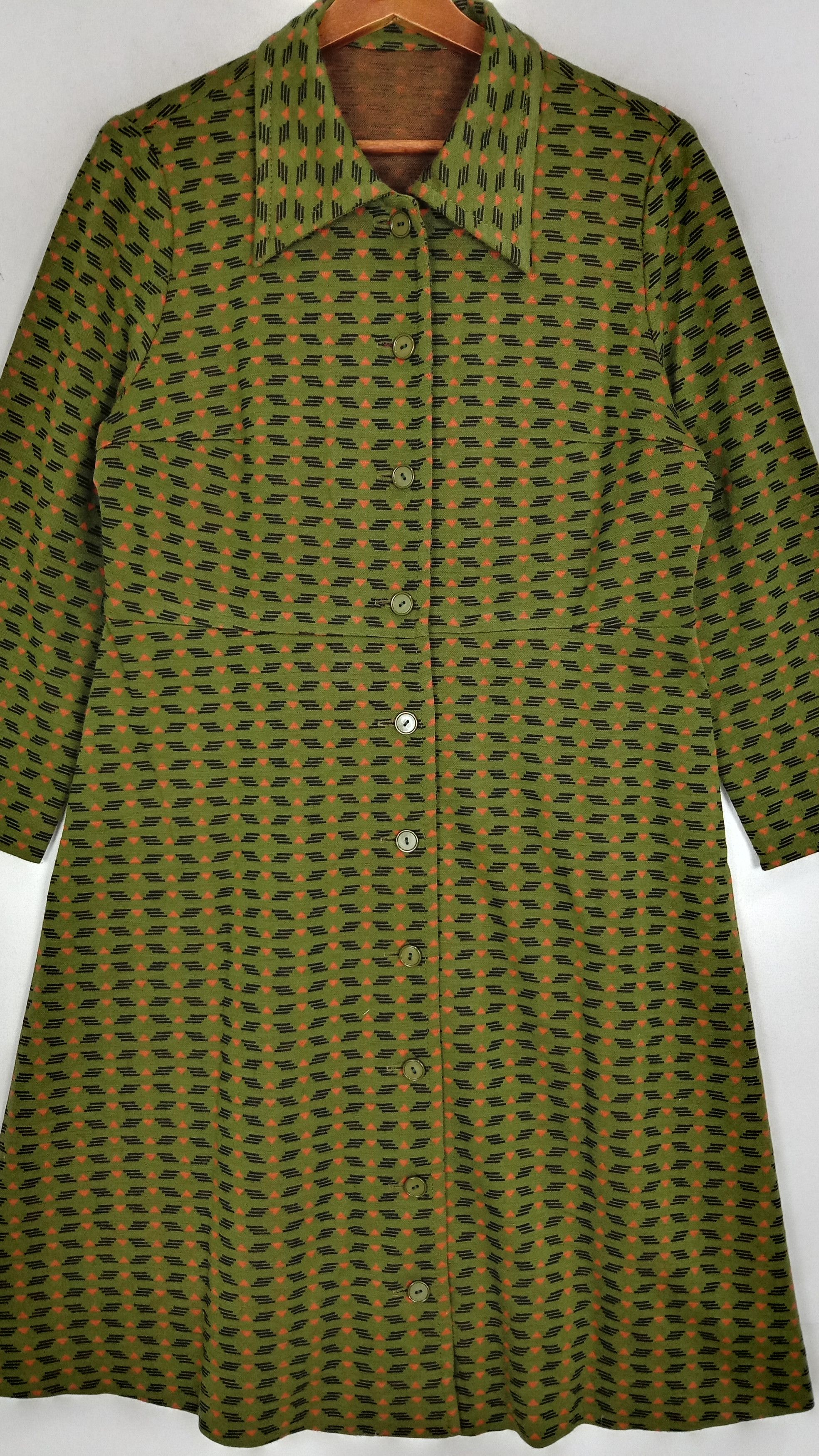 Designer X Vintage Domino Long Coat