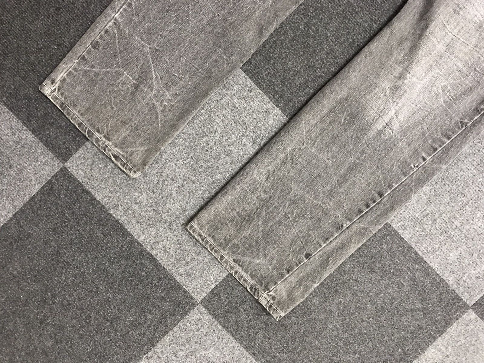 Japanese Brand × Seditionaries DOUBLE WAIST🔥Dominate Japan Black Wash Double Waist Jeans Size US 32 / EU 48 - 13 Thumbnail