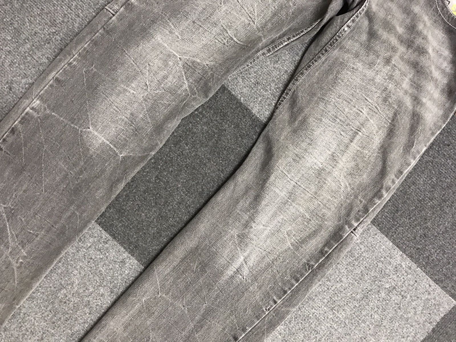 Japanese Brand × Seditionaries DOUBLE WAIST🔥Dominate Japan Black Wash Double Waist Jeans Size US 32 / EU 48 - 14 Thumbnail