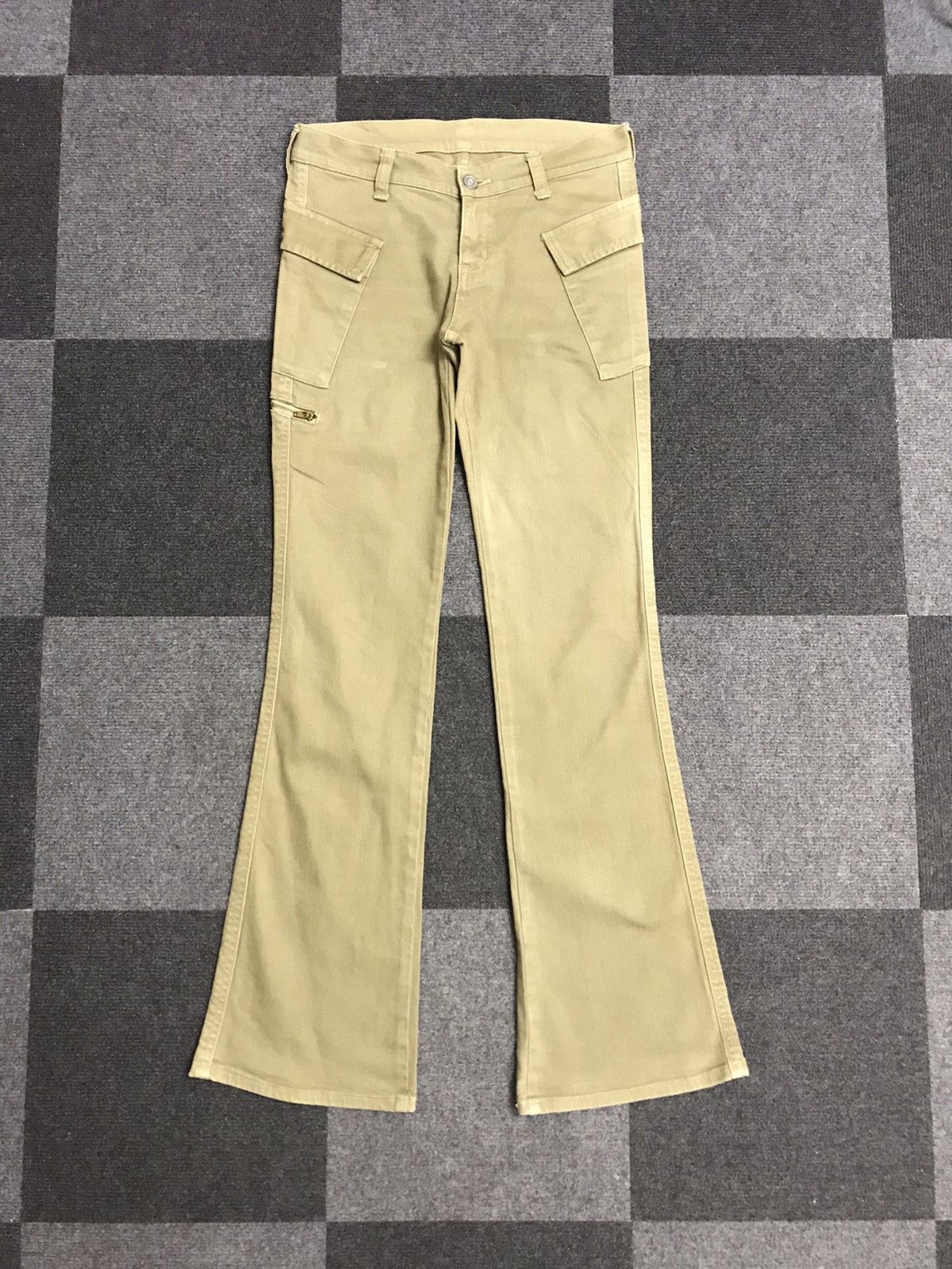 Johnbull Flare🔥JOHNBULL Japan Military Style Very Rare BootCut Pant Size 28" / US 6 / IT 42 - 1 Thumbnail