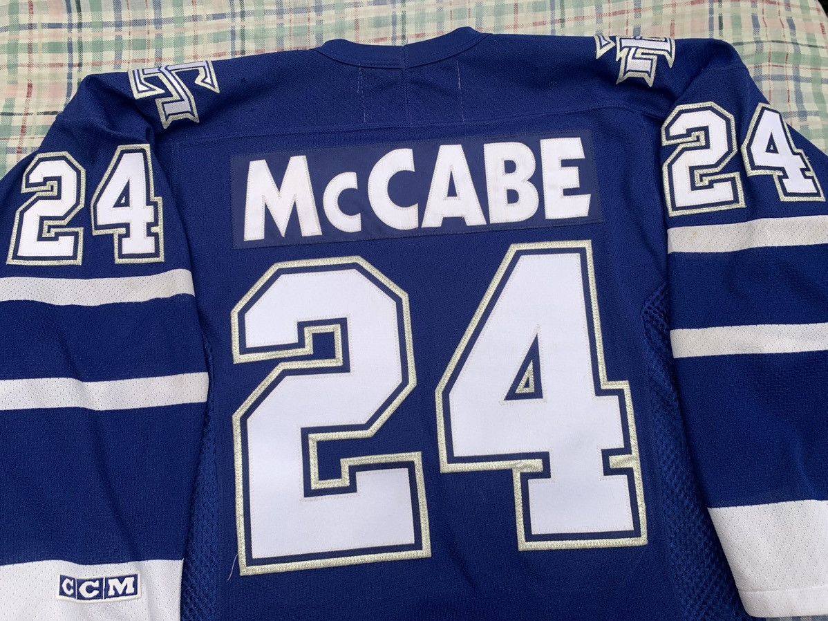 NHL VINTAGE CCM TORONTO MAPLE LEAFS BRYAN McCABE NHL JERSEY Size US S / EU 44-46 / 1 - 6 Thumbnail
