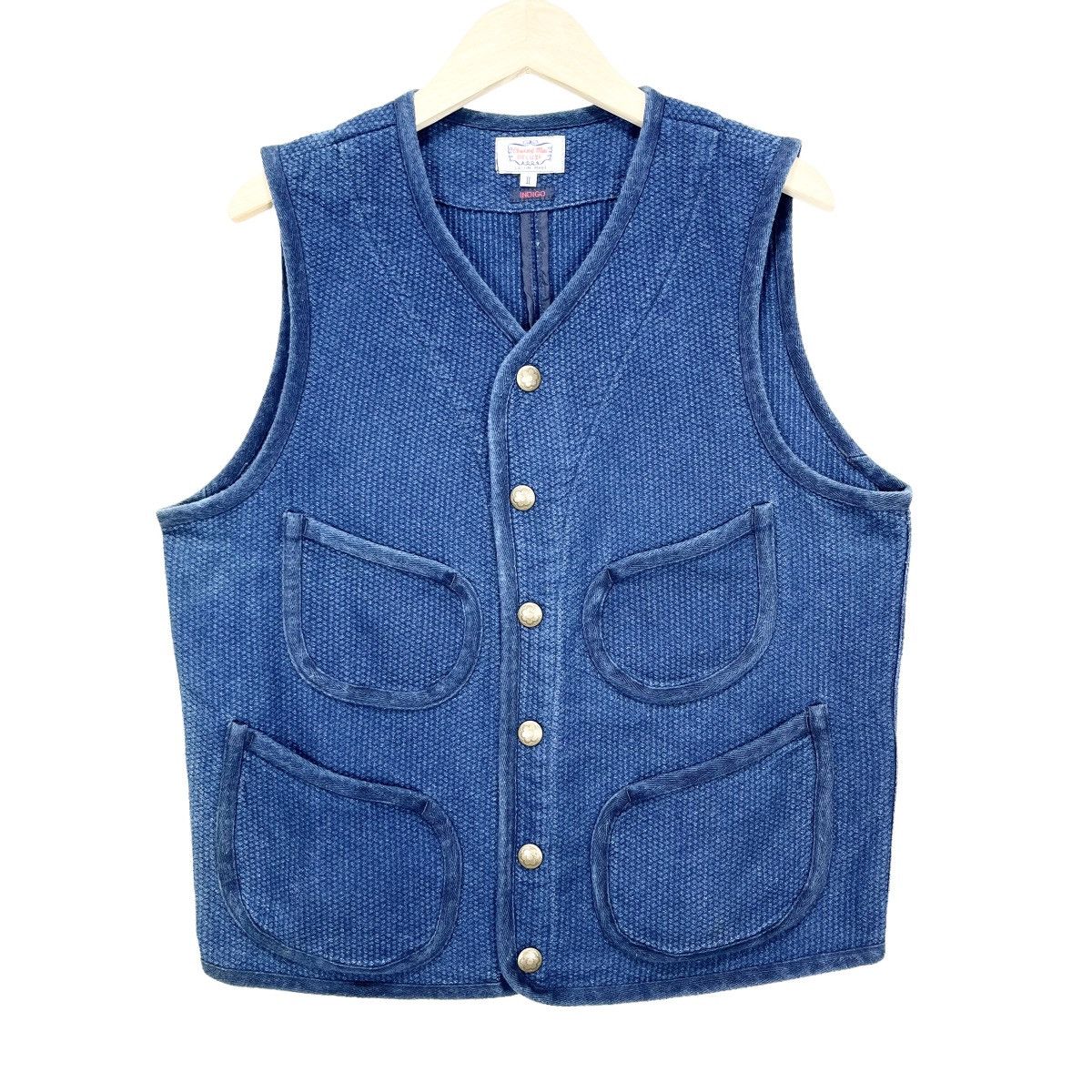 Vintage Japanese Brand Kendo Fabric Vest Jacket