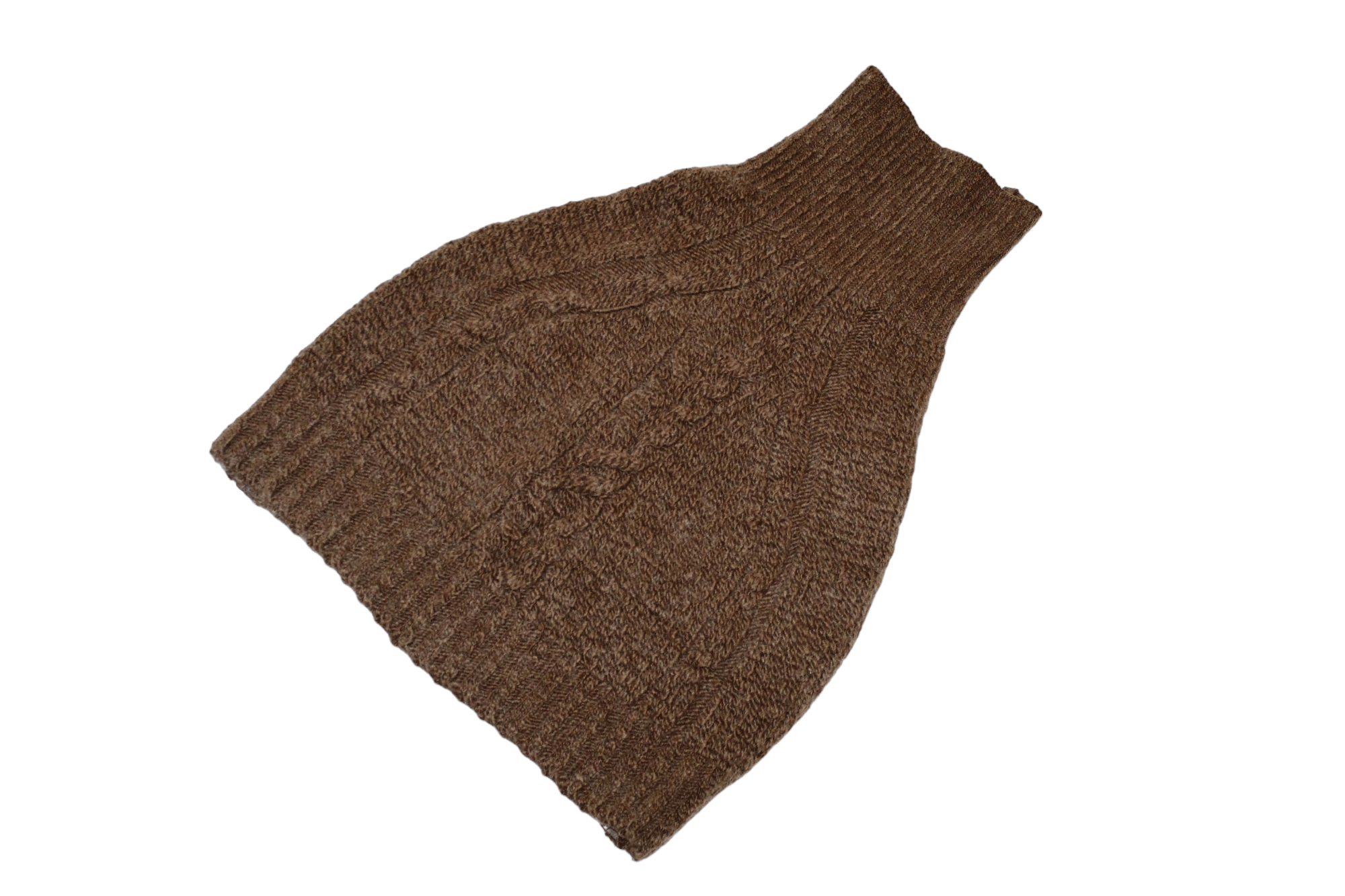 Y's 🔥VTG🔥 Y's mixed cable knit double zip ribbed poncho Size US M / EU 48-50 / 2 - 6 Thumbnail